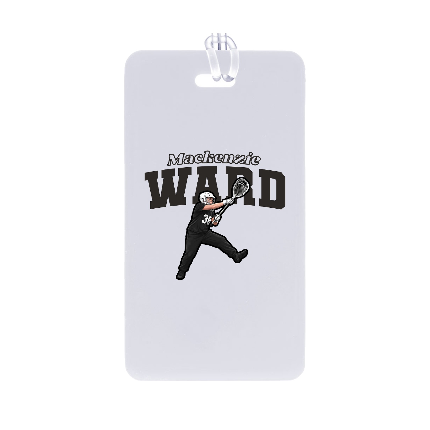 Bag Tag — Name Arch in Classic