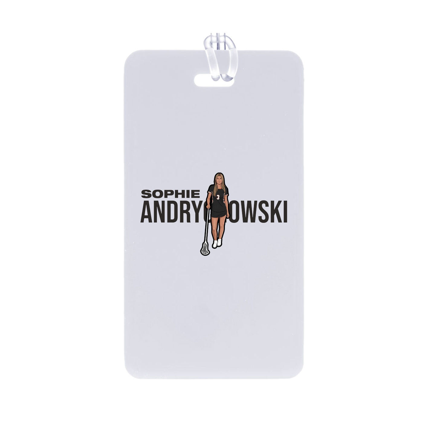Bag Tag — Player Name in Classic