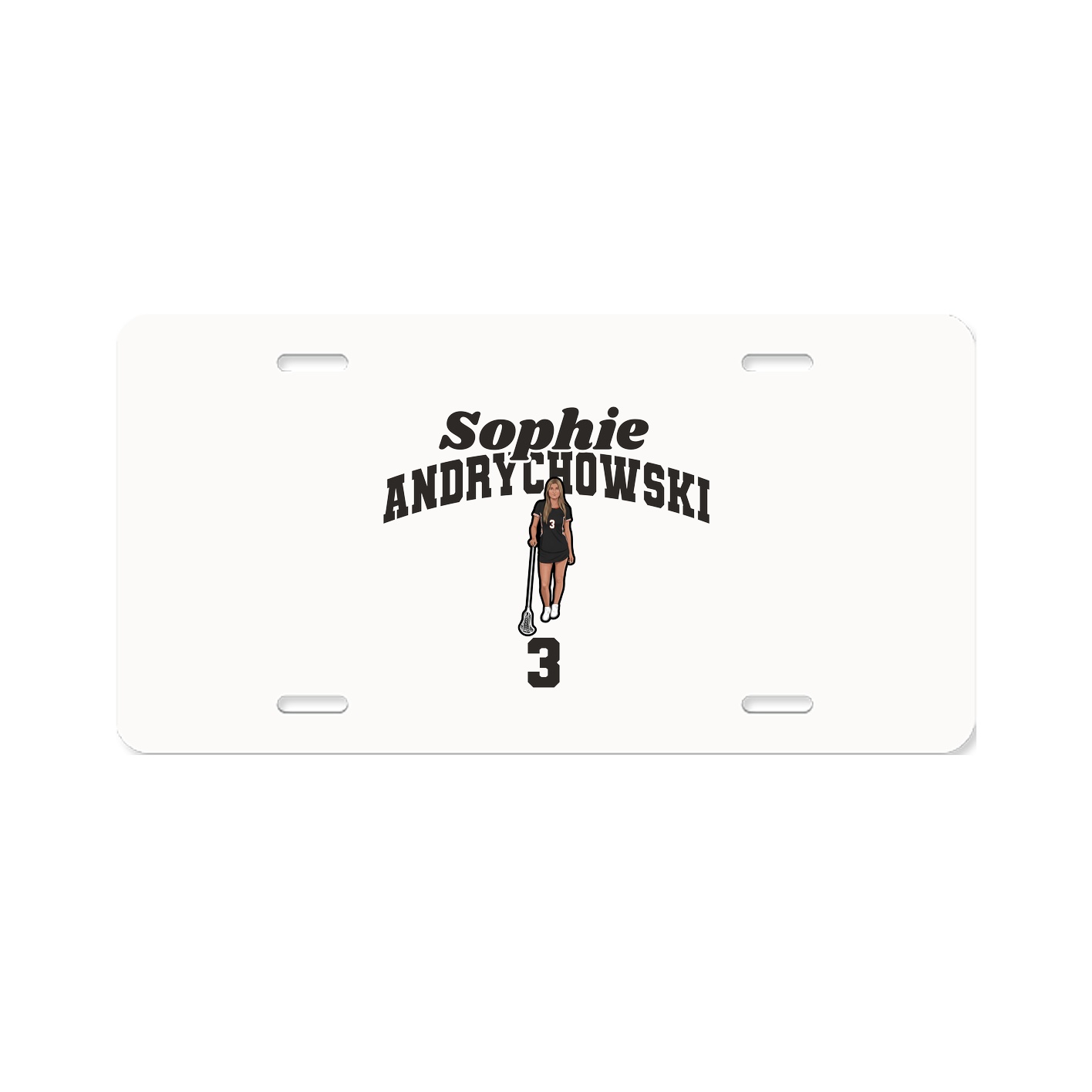 License Plate — Signature Arch in Classic