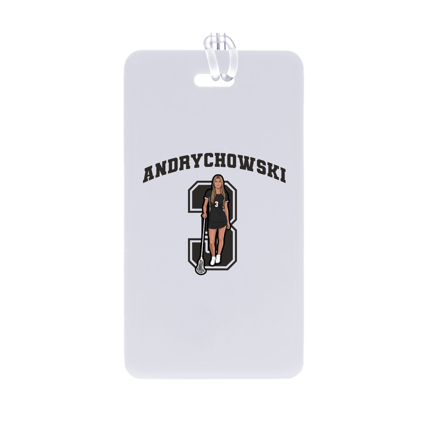 Bag Tag — Number in Classic
