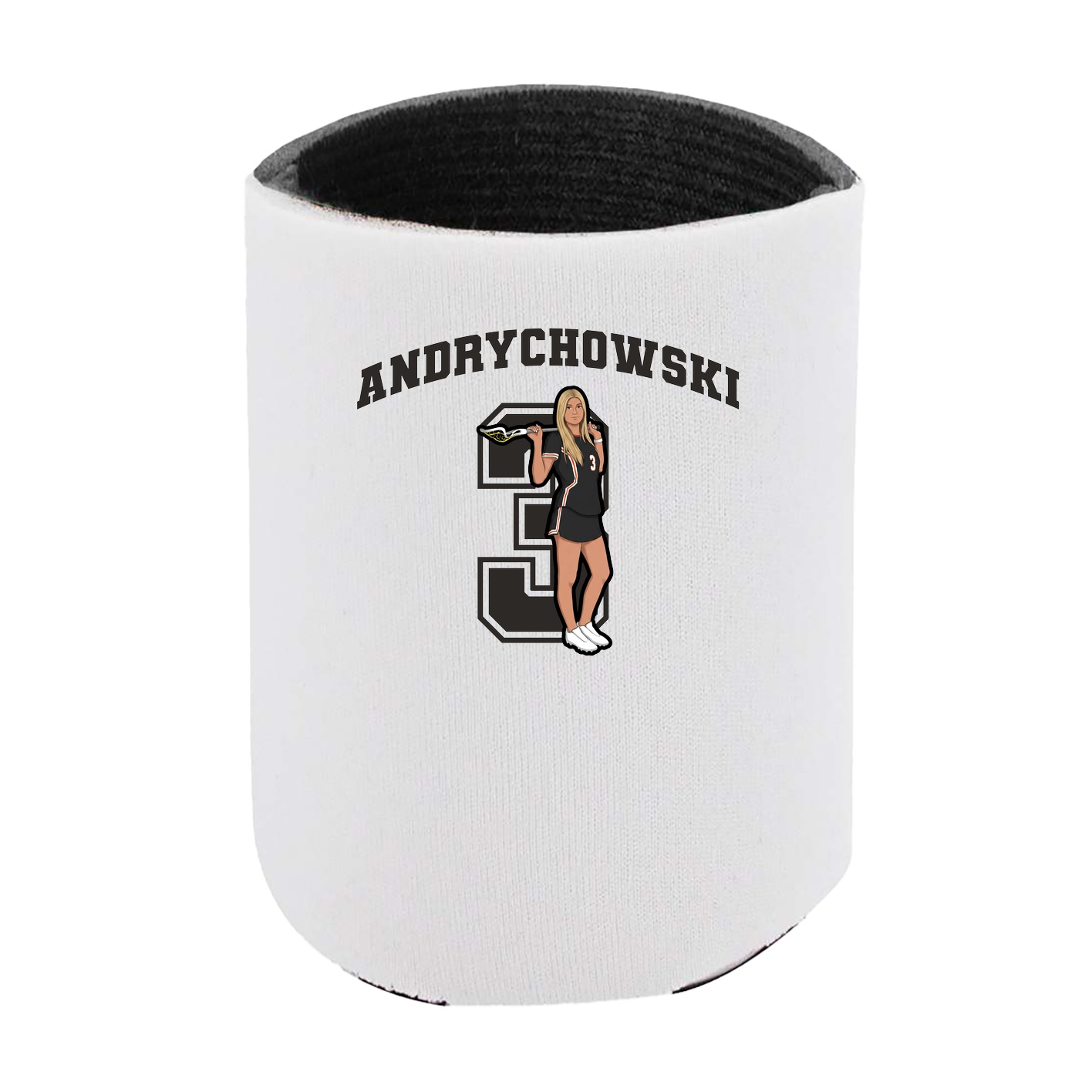 Can Holder — Number in White