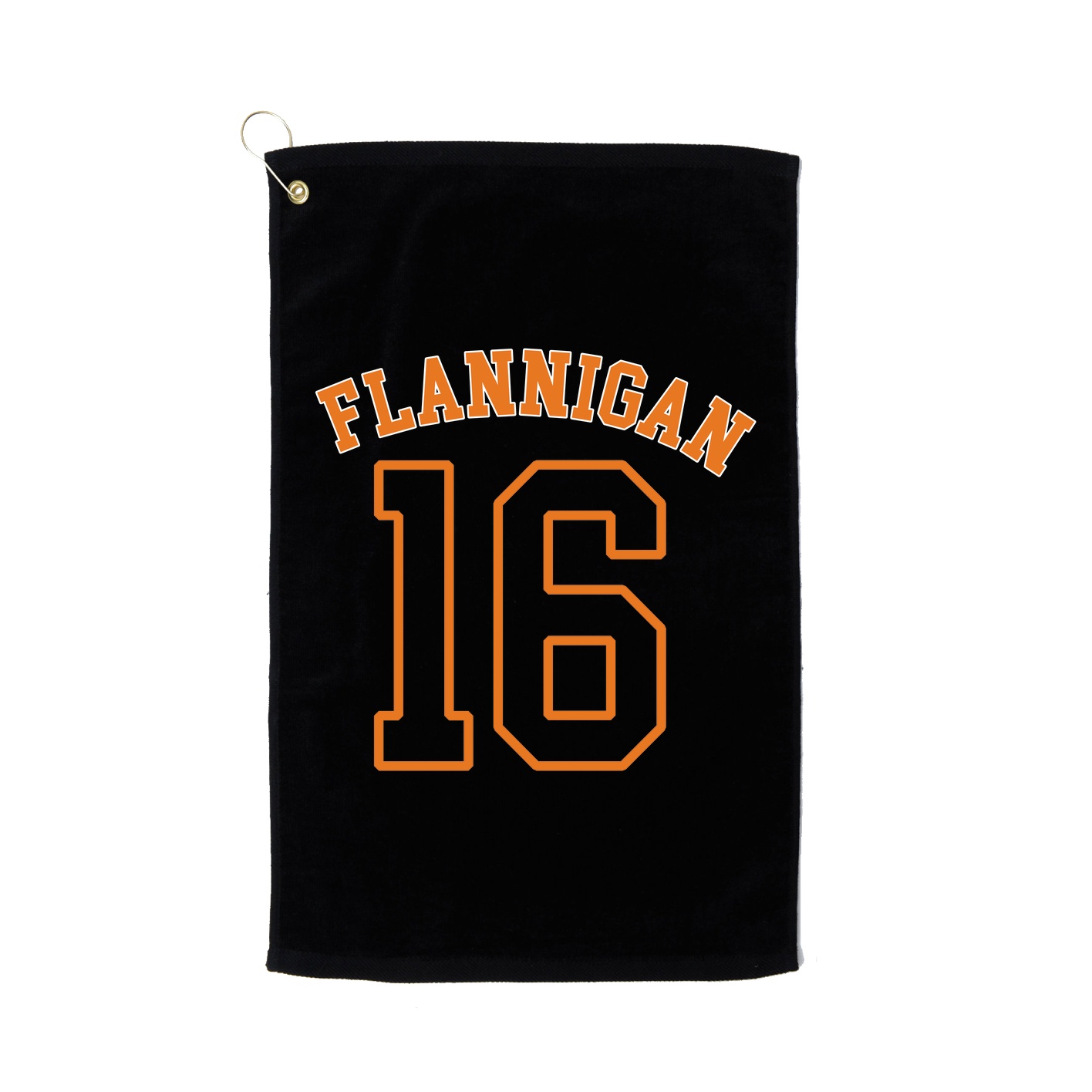 Golf Towel — Shirsey Arch in Black
