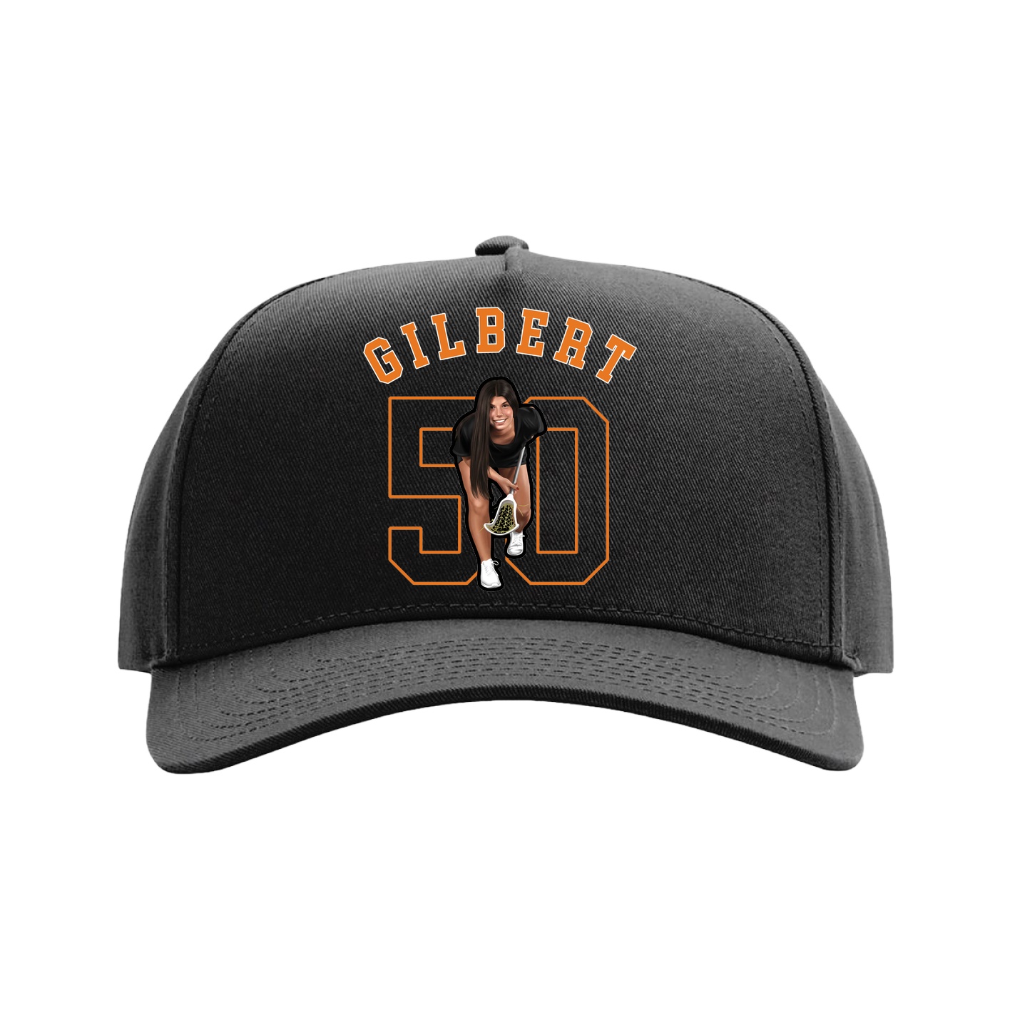 Full Fabric Five-Panel Champ Cap