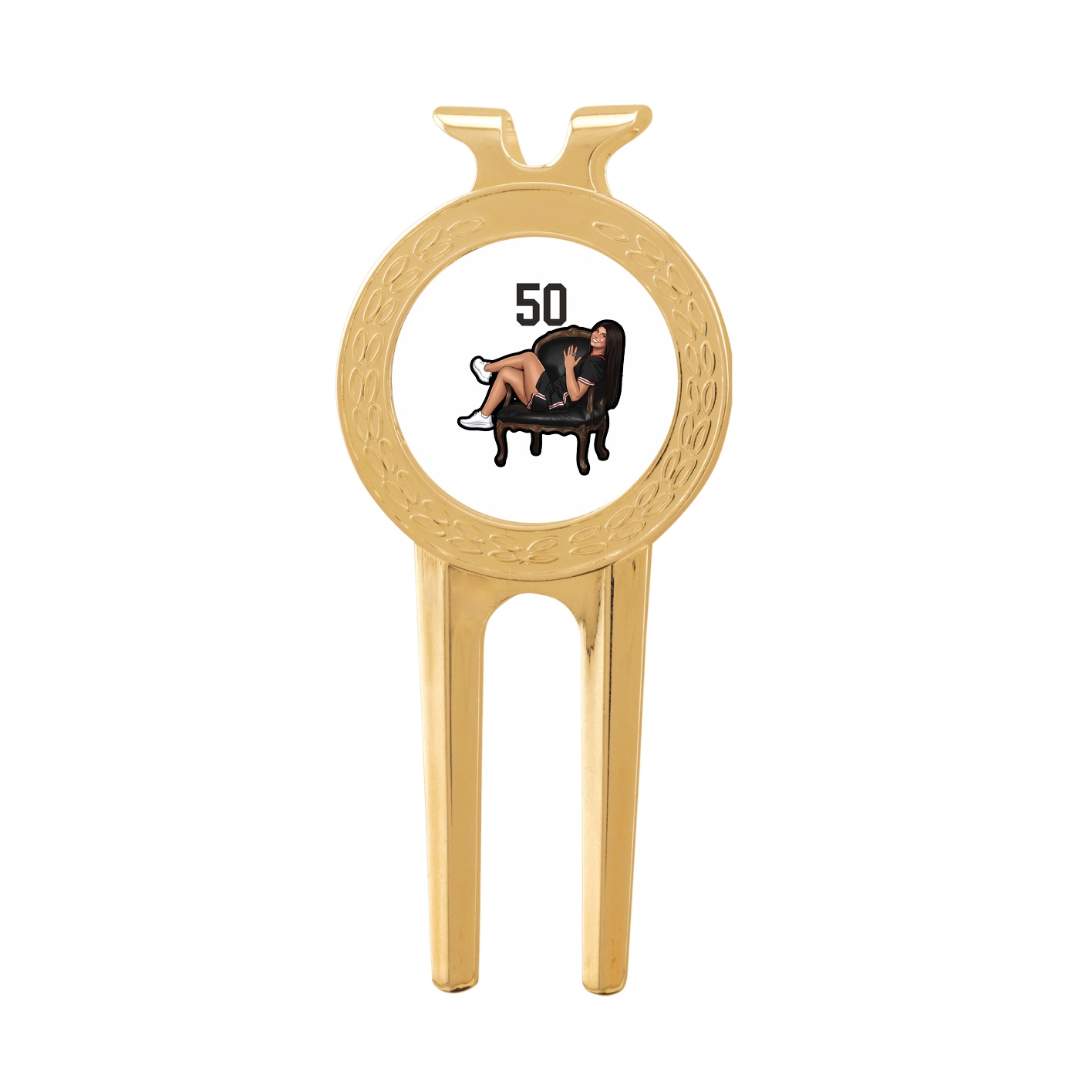 Divot Tool with Ball Marker — Number Top in Classic