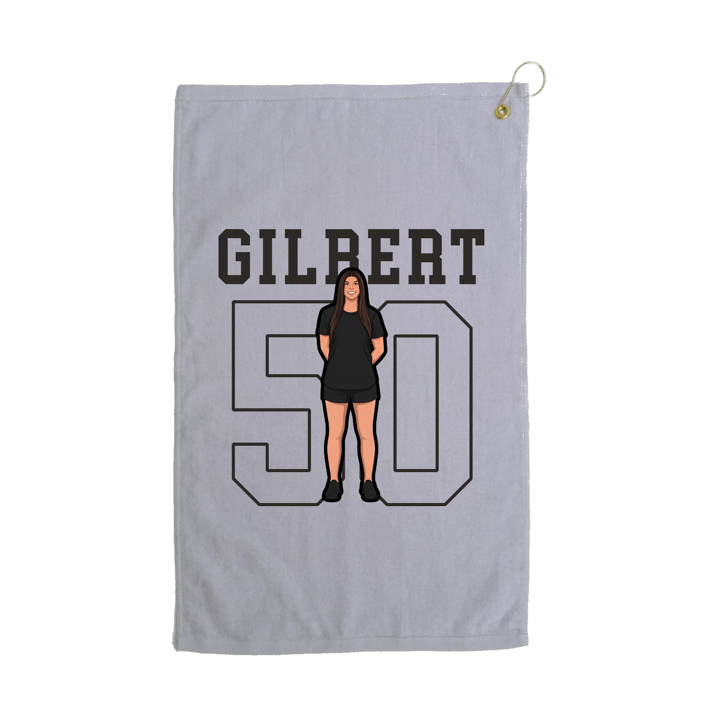 Golf Towel — Shirsey in Grey
