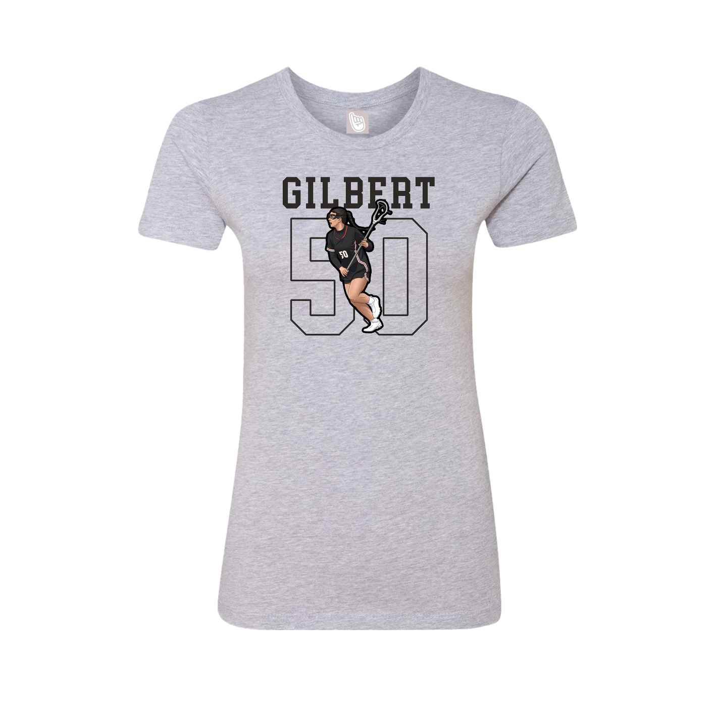 Fitted Women's Tee — Shirsey in Grey