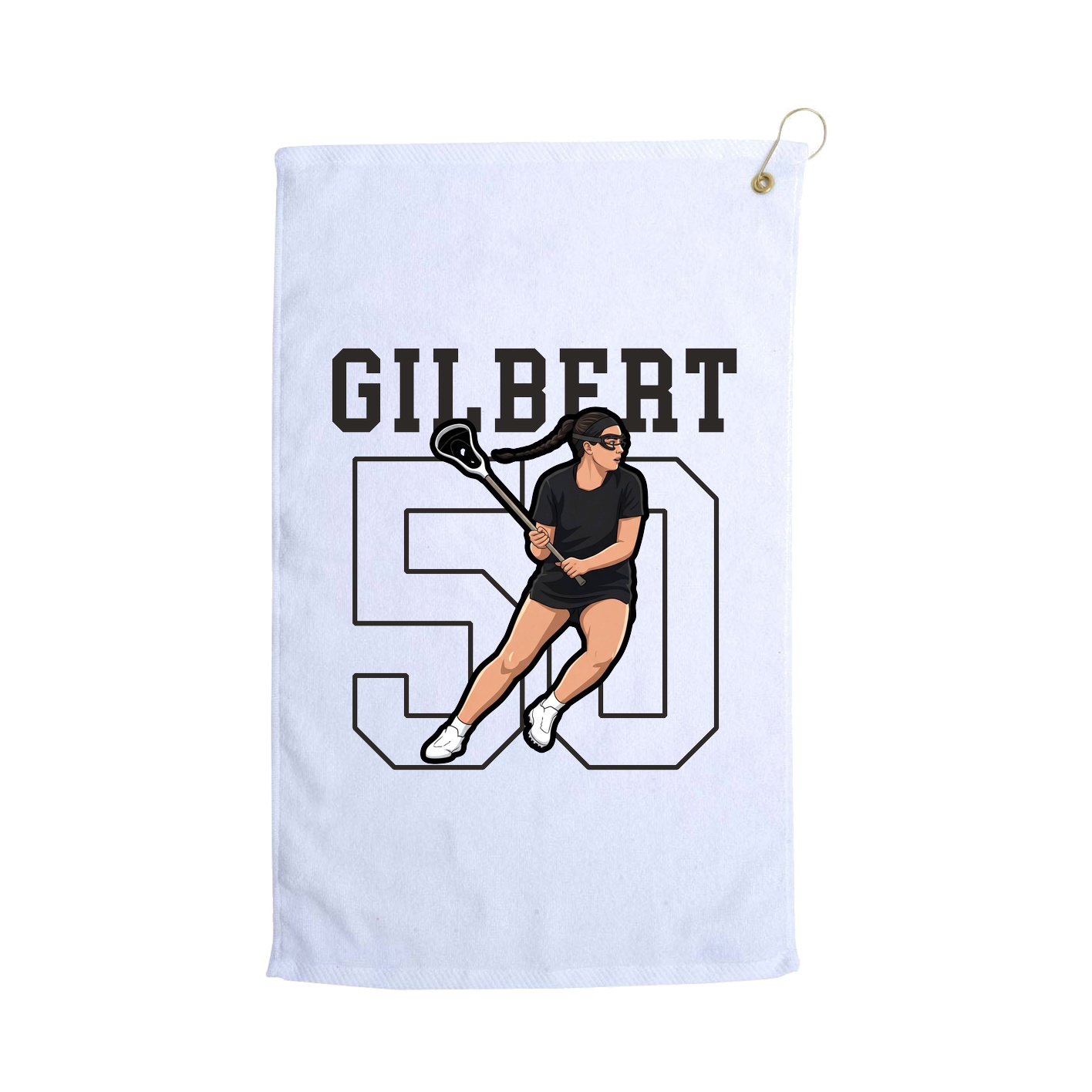 Golf Towel — Shirsey in White