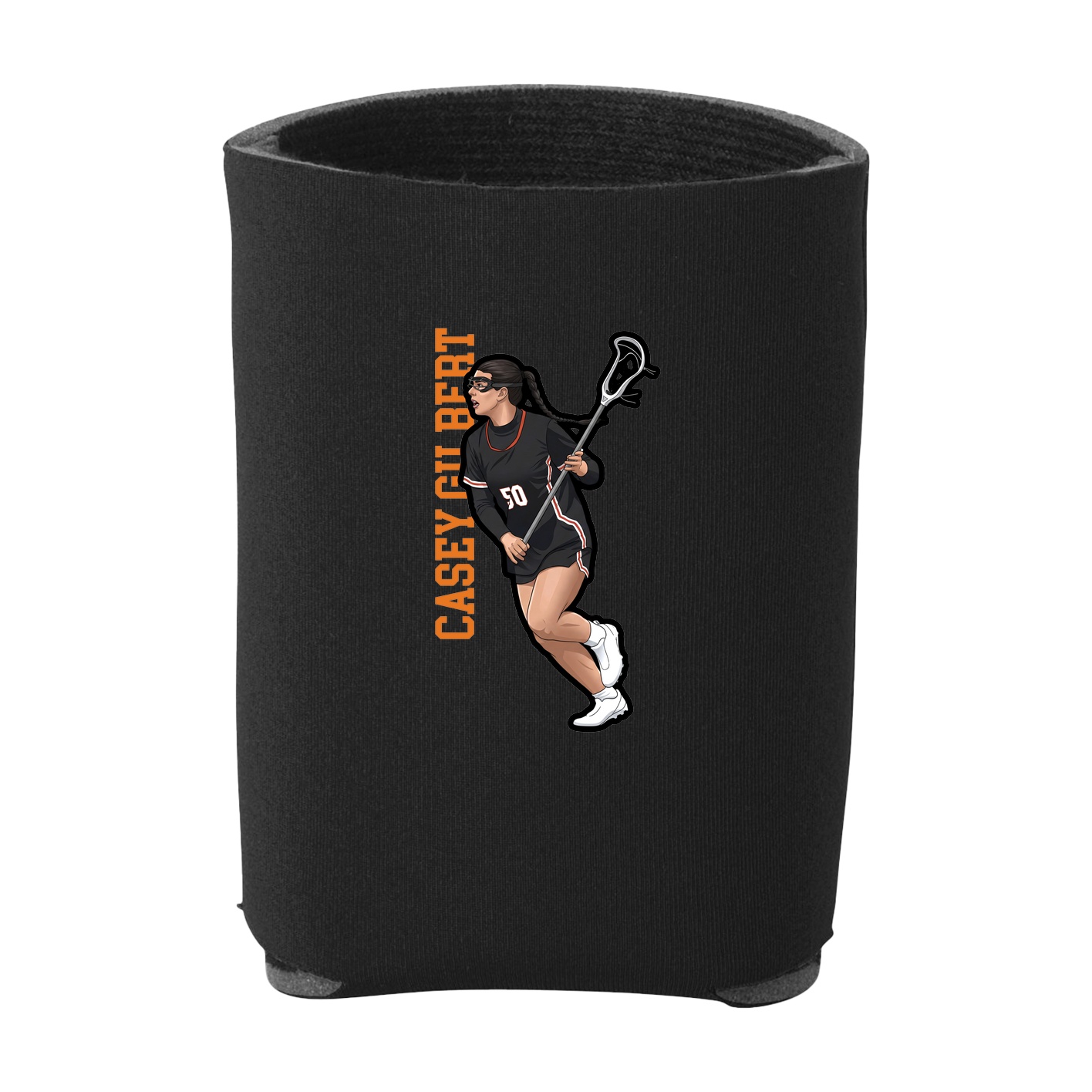 Can Holder — Name Vertical in Black
