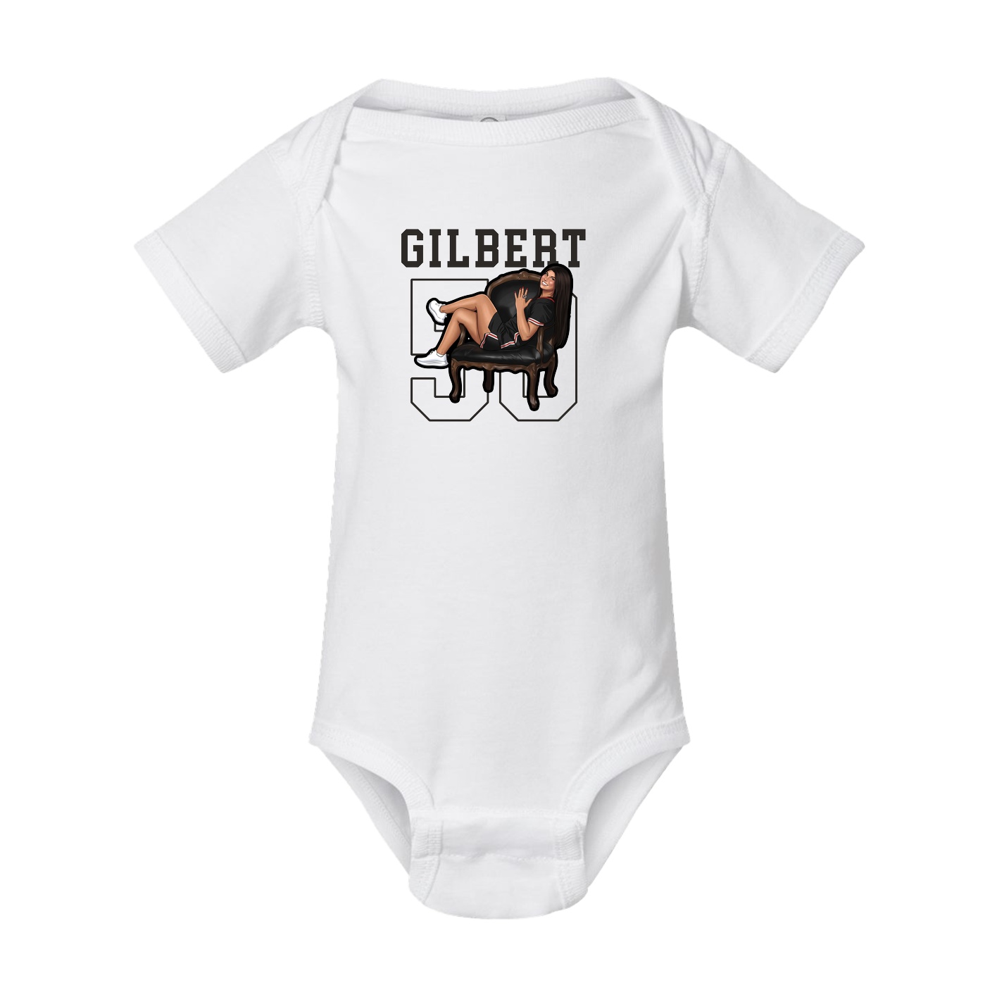 Baby Onesie — Shirsey in White