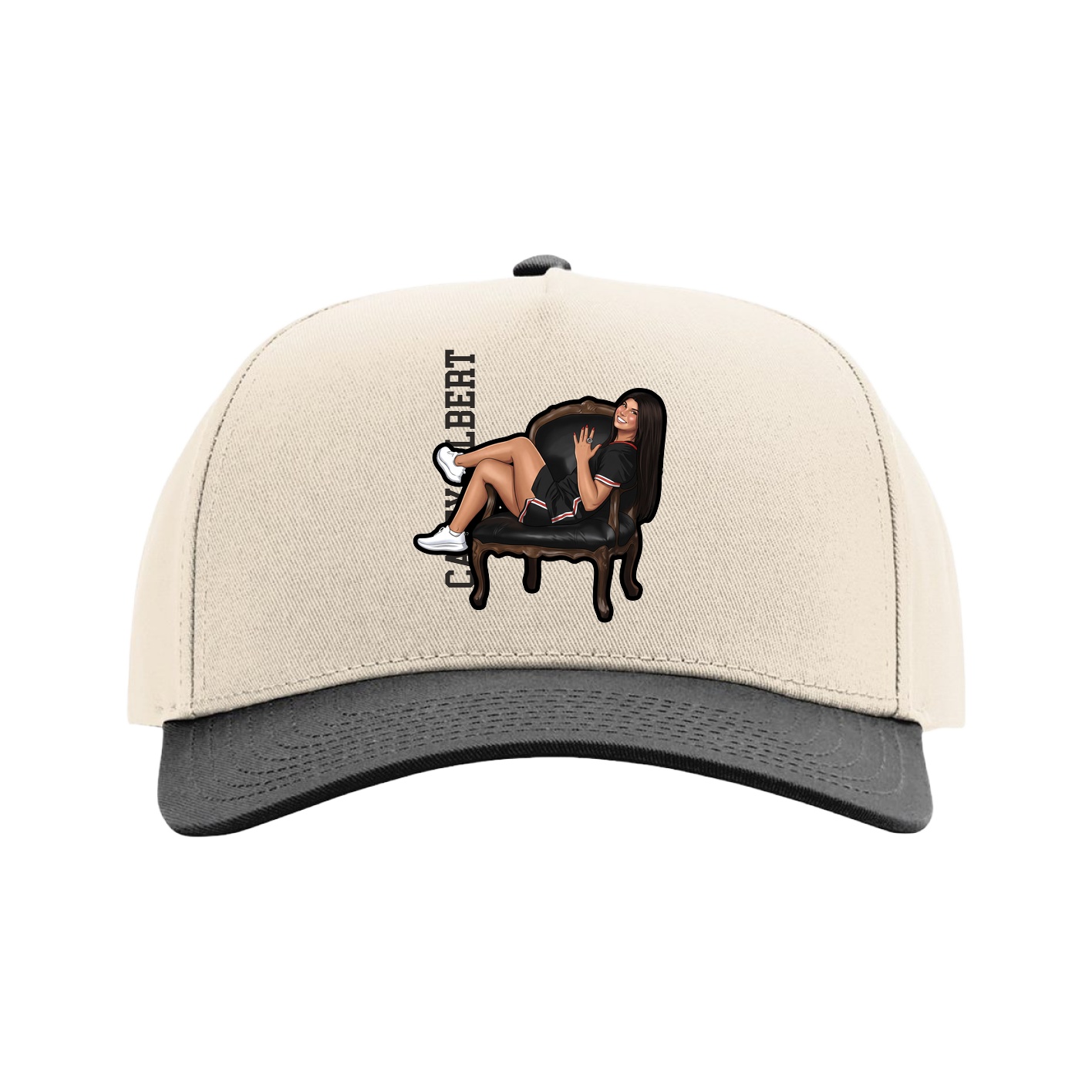Full Fabric Five-Panel Champ Cap
