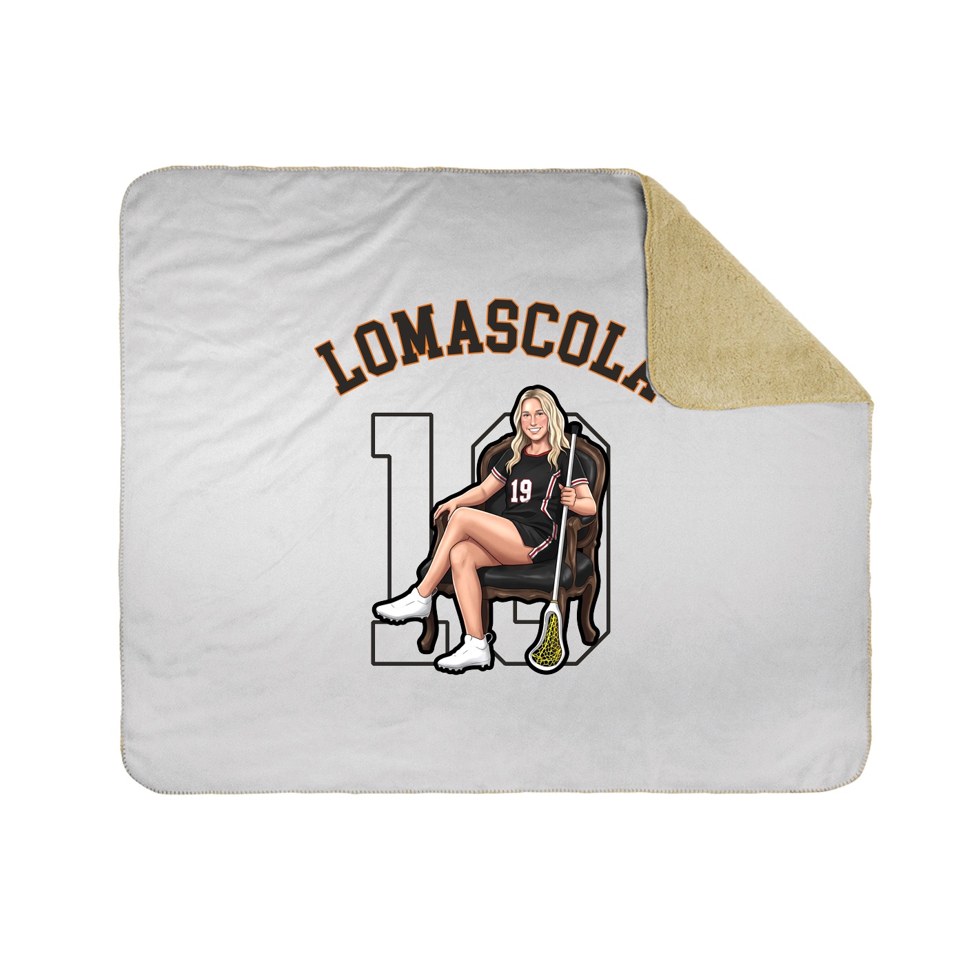 Throw Blanket — Shirsey Arch in White