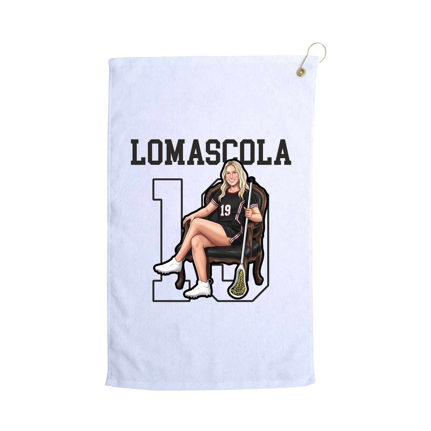 Golf Towel — Shirsey in White