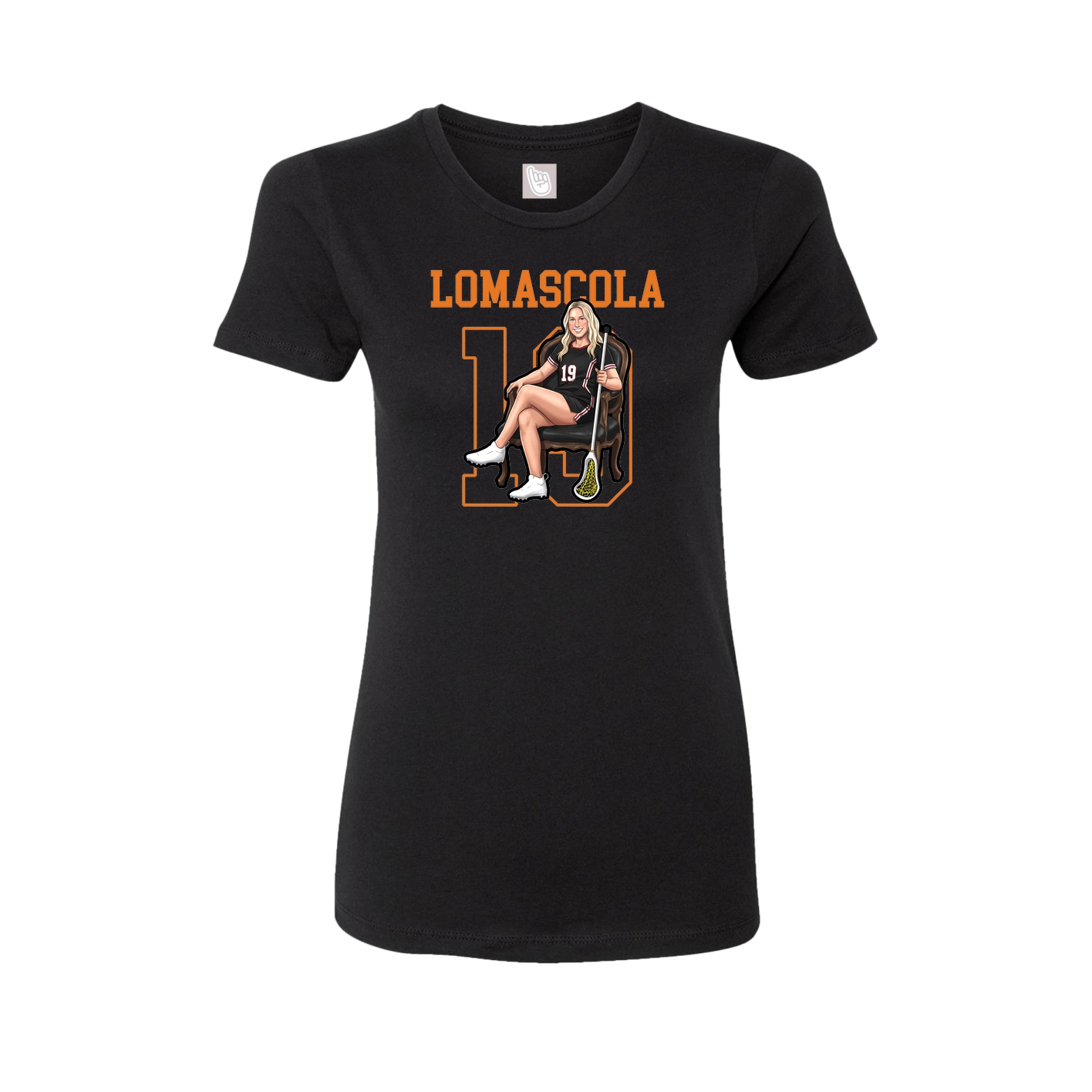 Fitted Women's Tee — Shirsey in Black