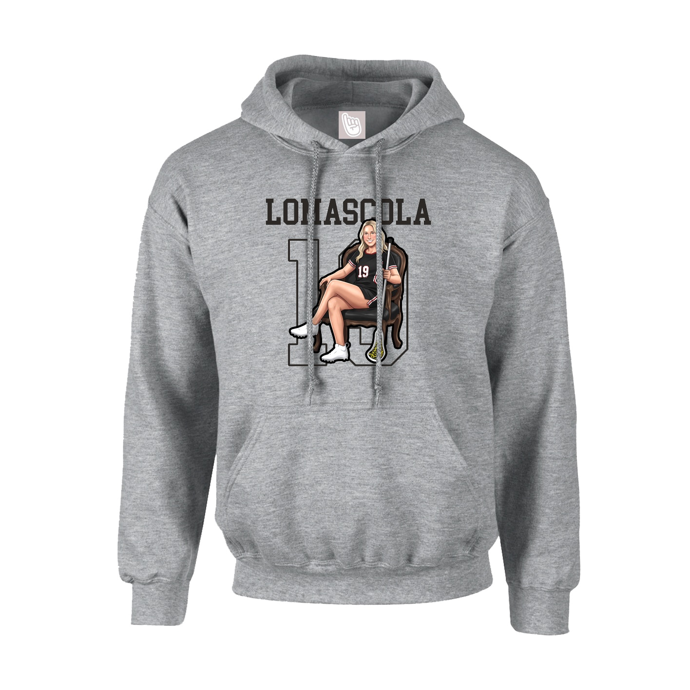 Hoodie — Shirsey in Grey