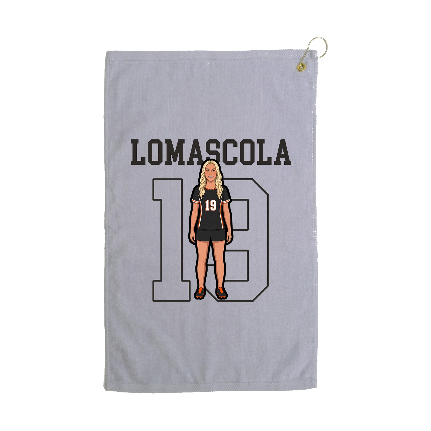 Golf Towel — Shirsey in Grey
