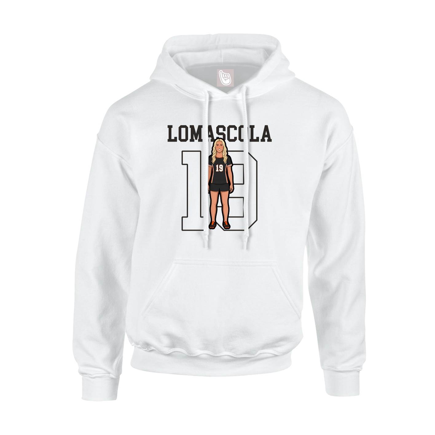 Hoodie — Shirsey in White