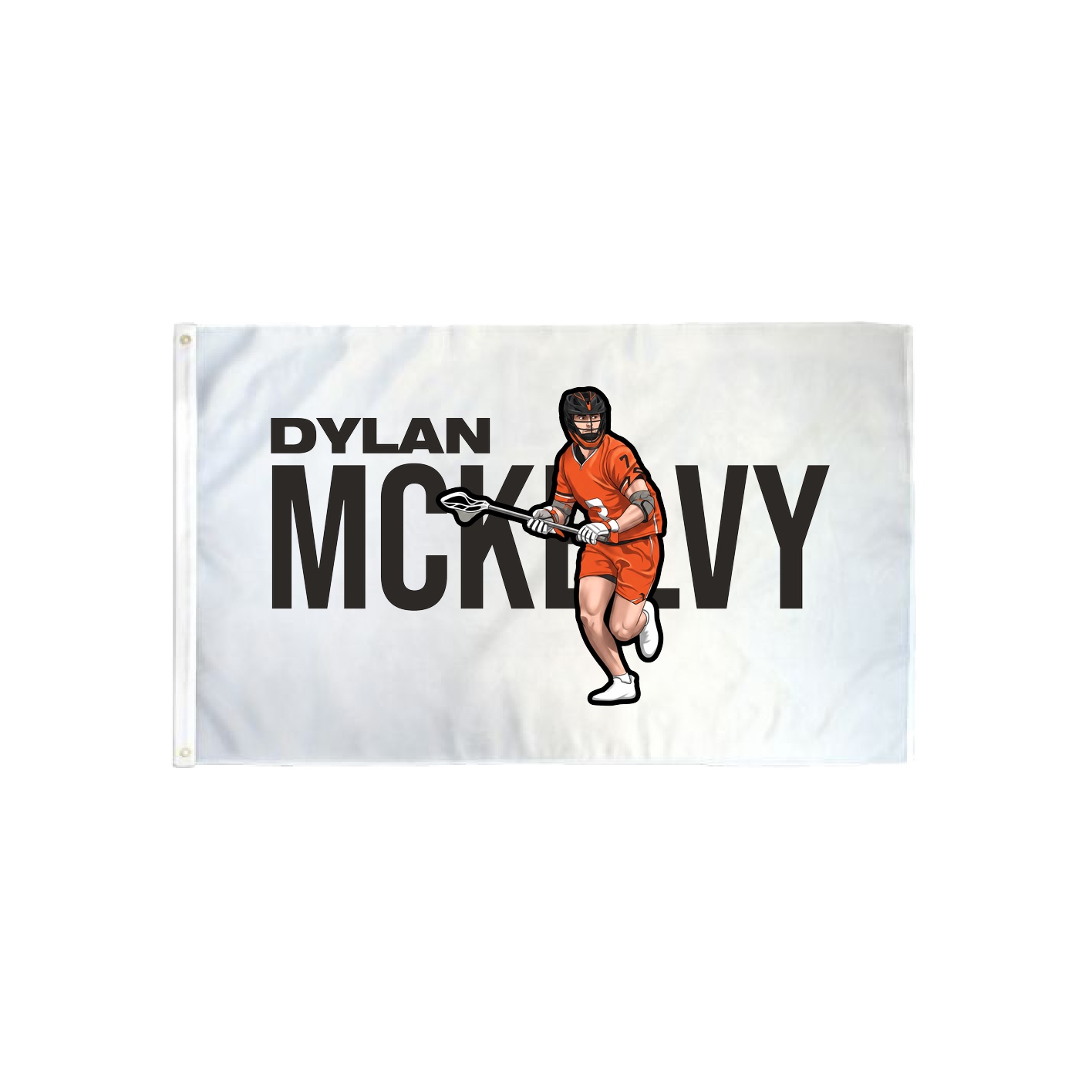 3x5 Flag — Player Name in Classic