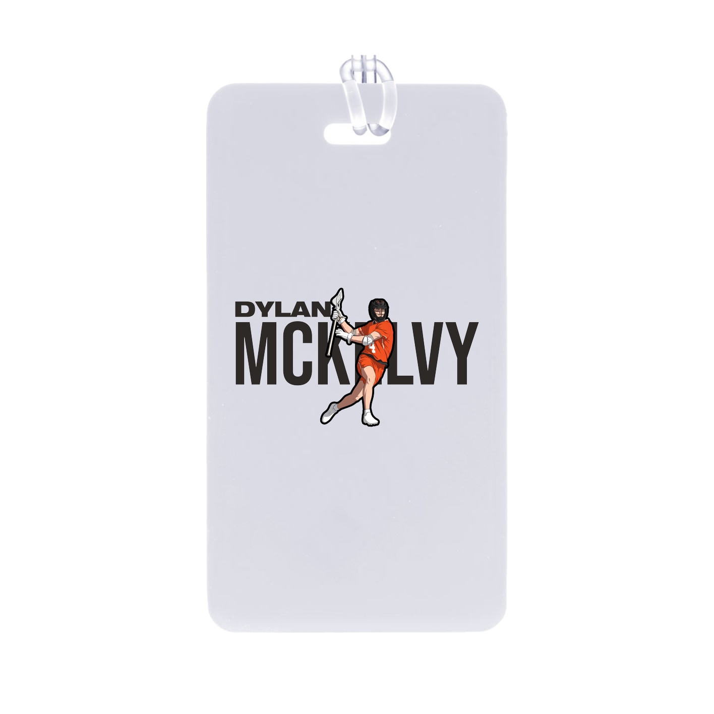 Bag Tag — Player Name in Classic