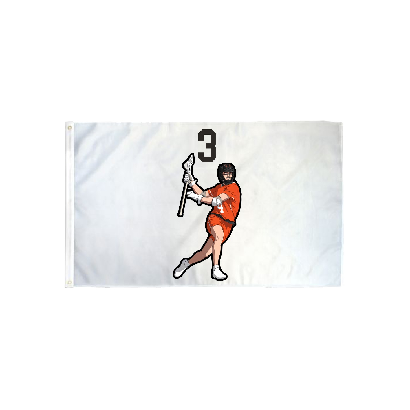 3x5 Flag — Number Top in Classic