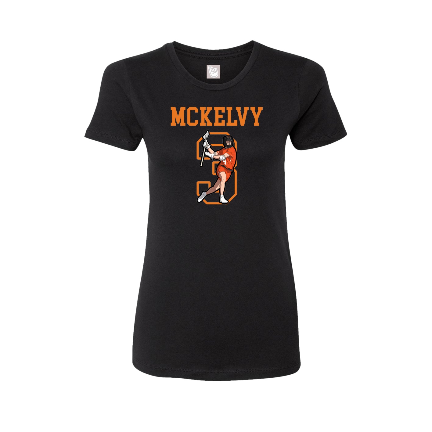 Fitted Women's Tee — Shirsey in Black