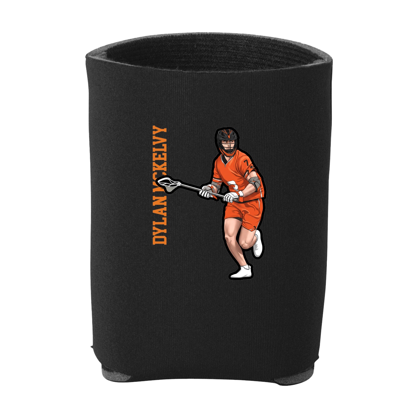 Can Holder — Name Vertical in Black