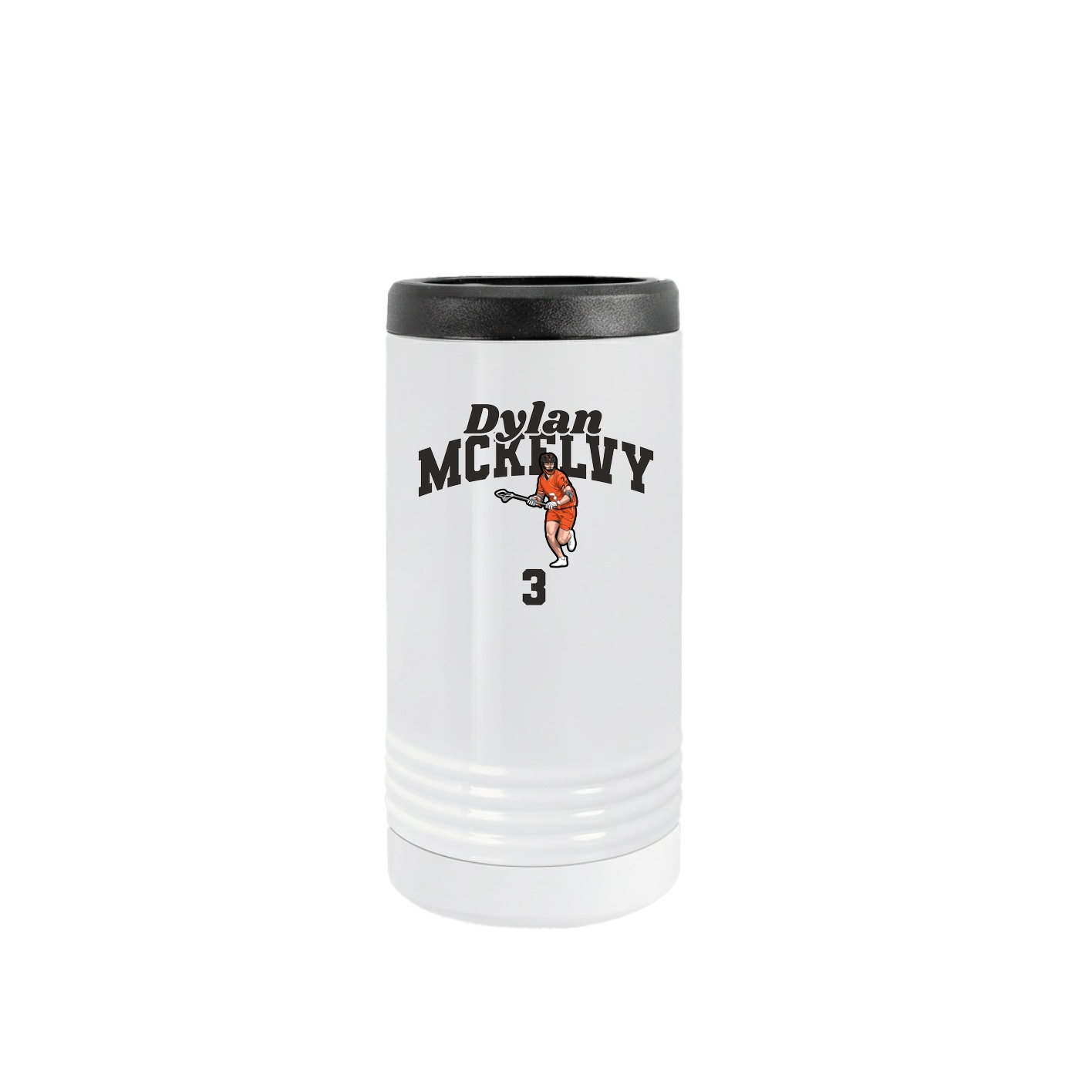 Slim Beverage Holder — Signature Arch in White