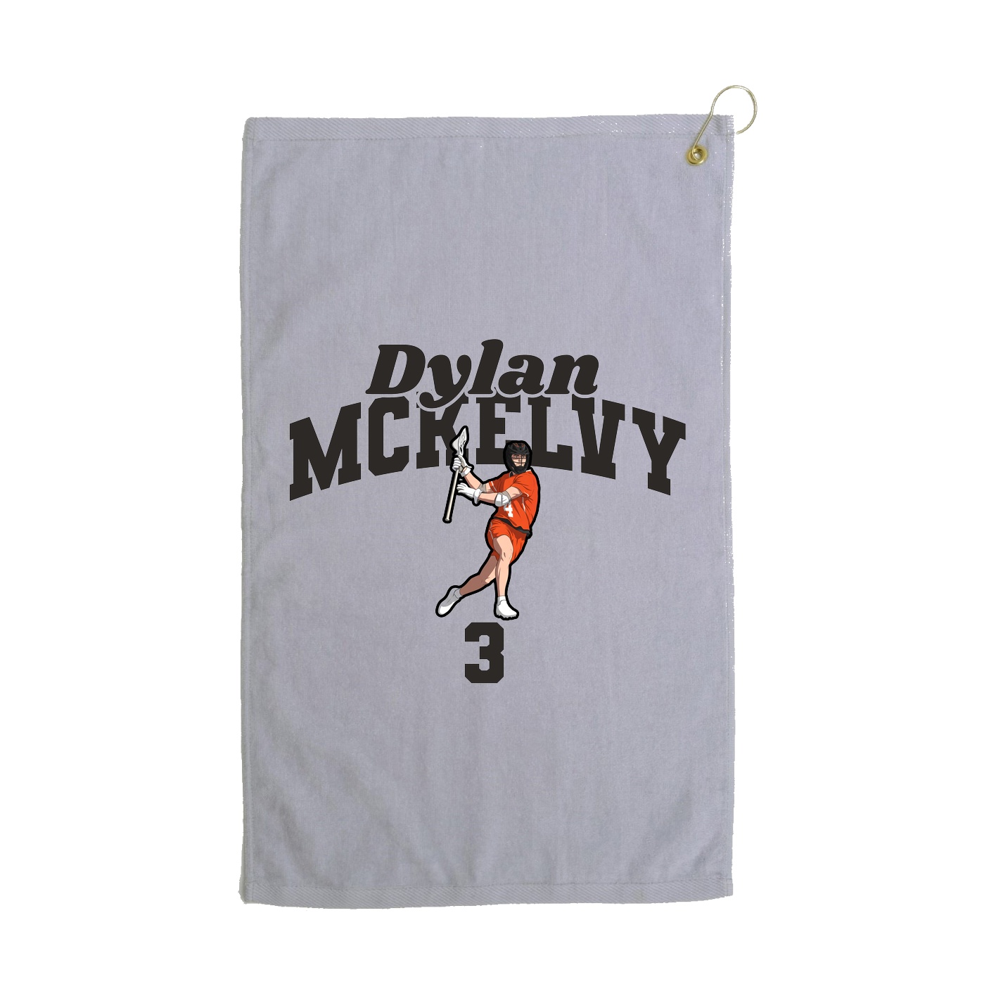 Golf Towel — Signature Arch in Grey