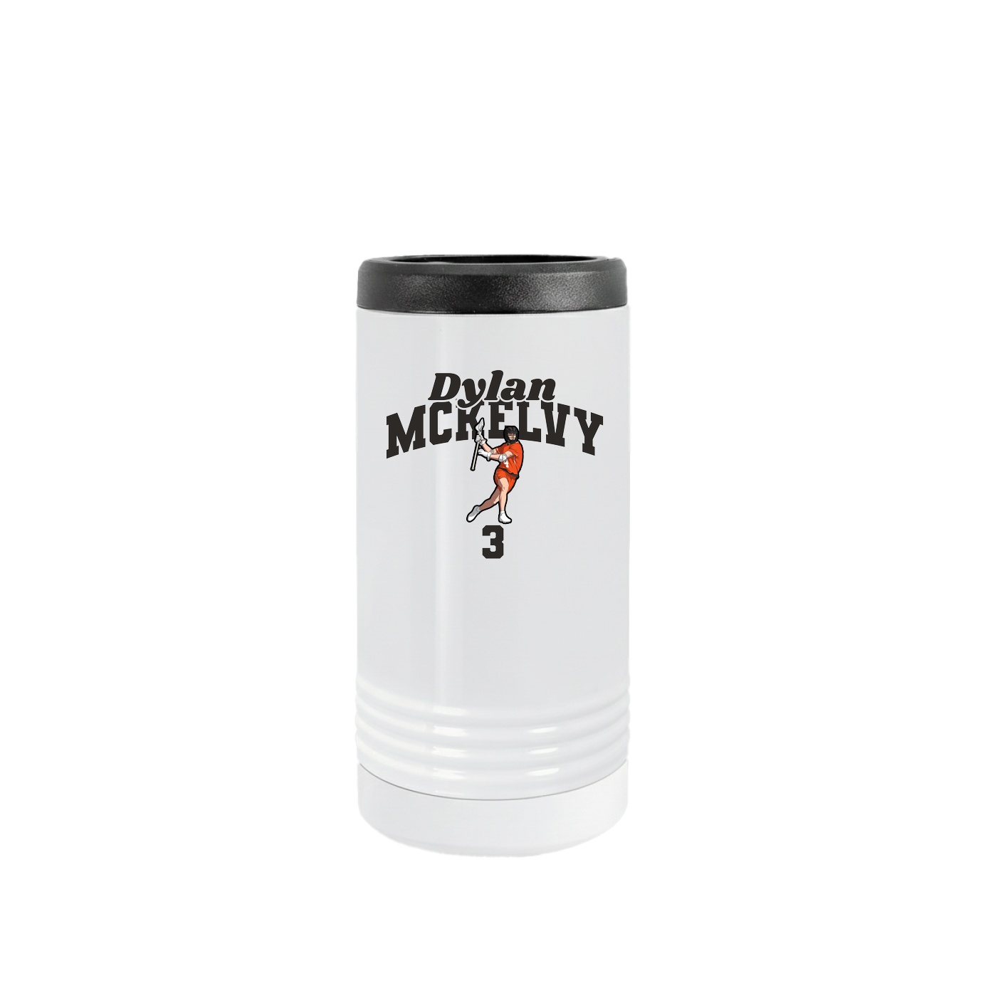Slim Beverage Holder — Signature Arch in White