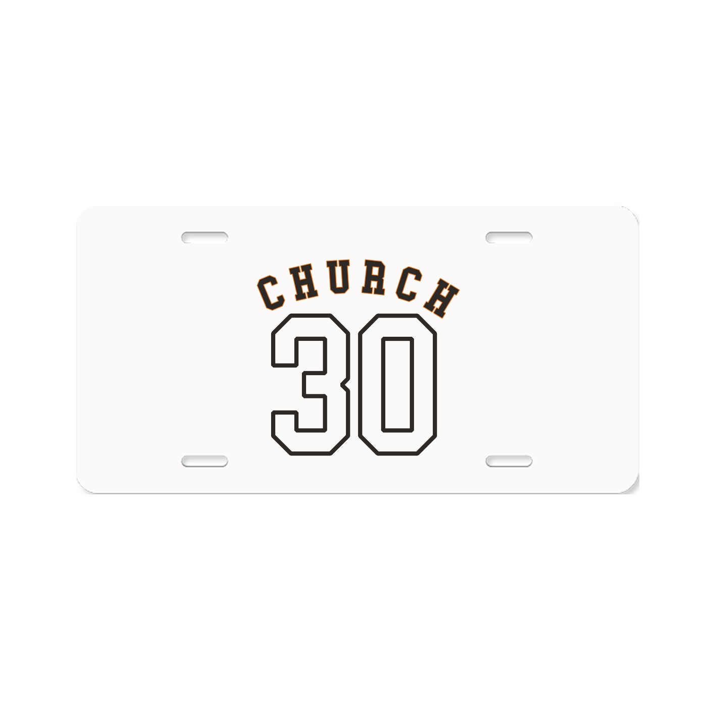 License Plate — Shirsey Arch in Classic