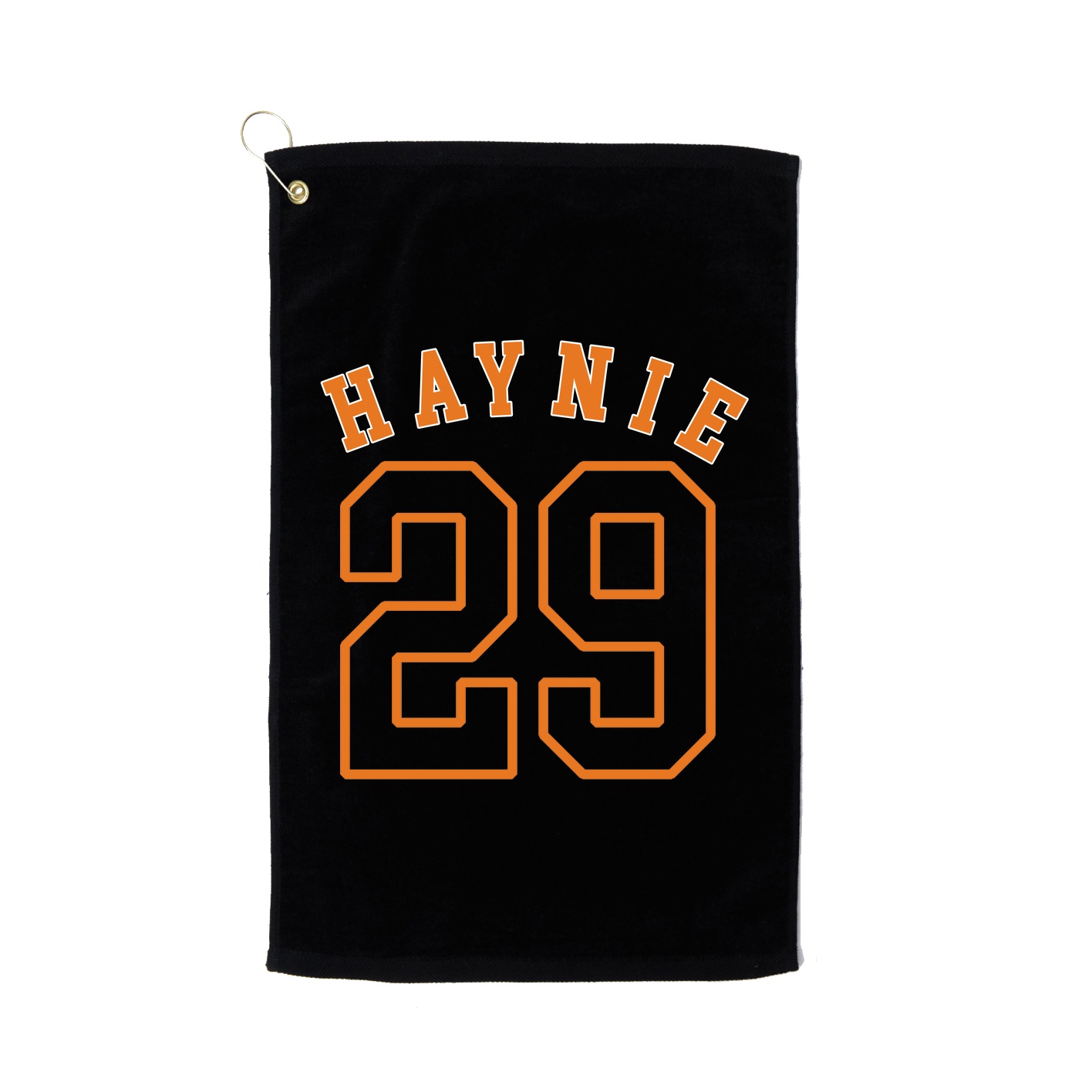 Golf Towel — Shirsey Arch in Black