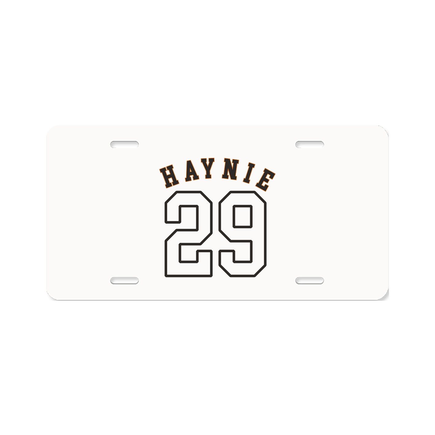 License Plate — Shirsey Arch in Classic