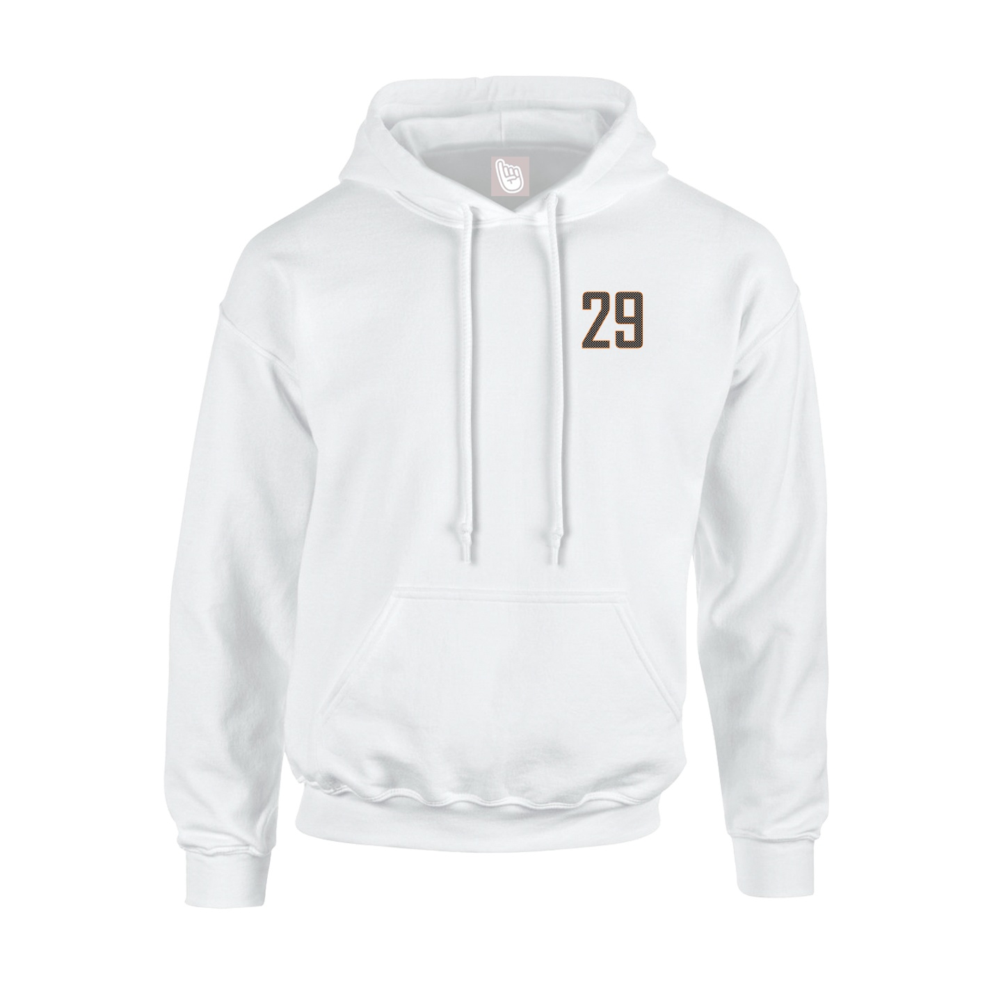 Youth Hoodie — Front Shirsy in White
