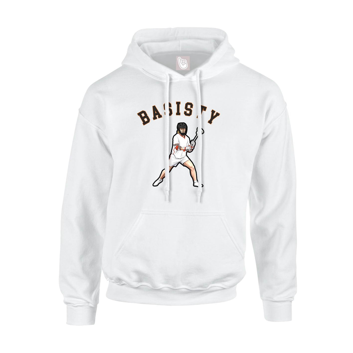 Youth Hoodie — Shirsey Arch in White