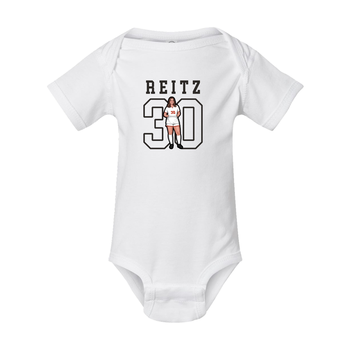 Baby Onesie — Shirsey in White