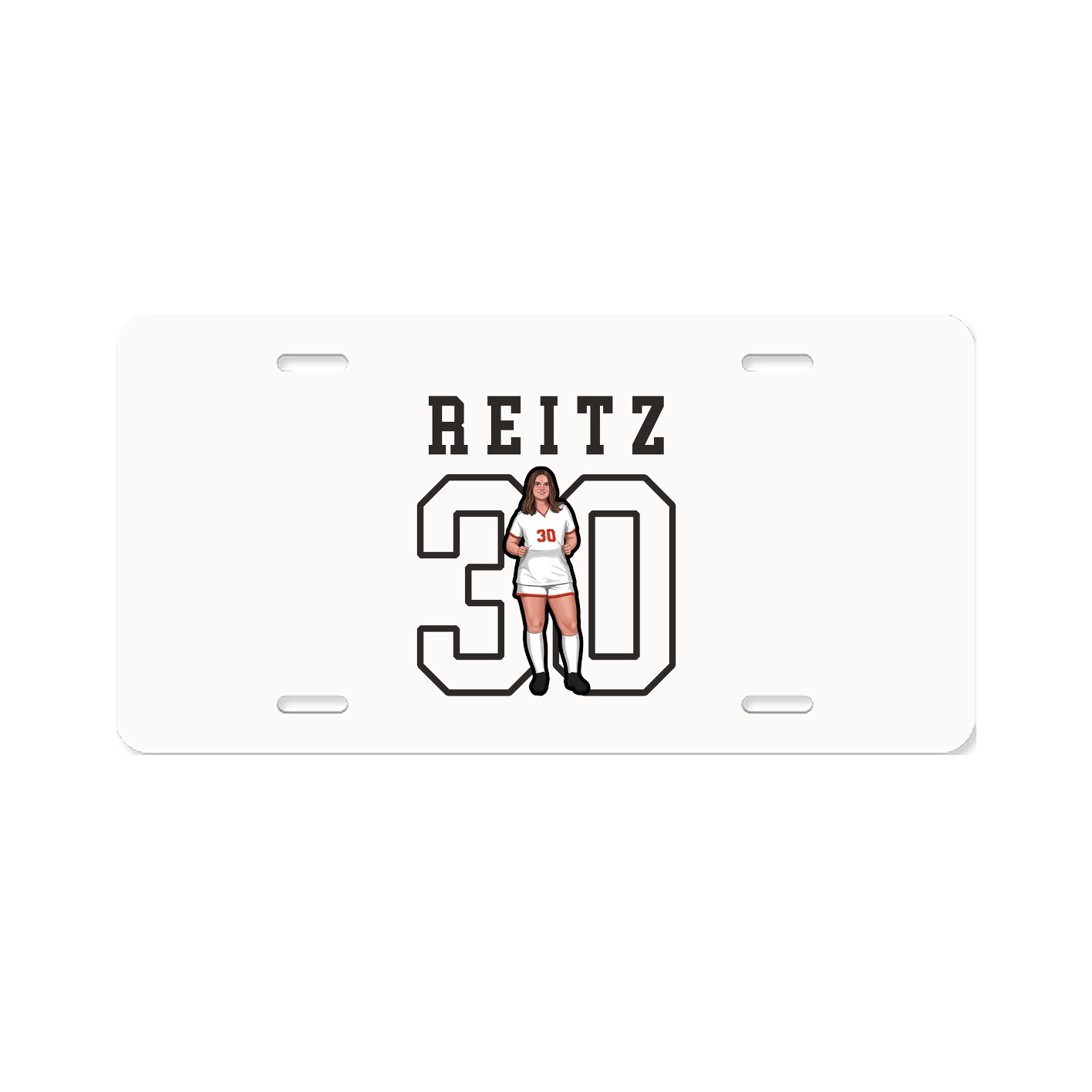 License Plate — Shirsey in Classic