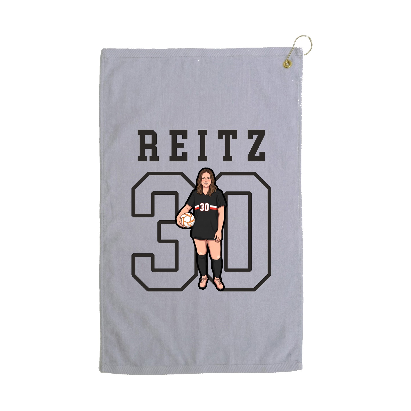 Golf Towel — Shirsey in Grey