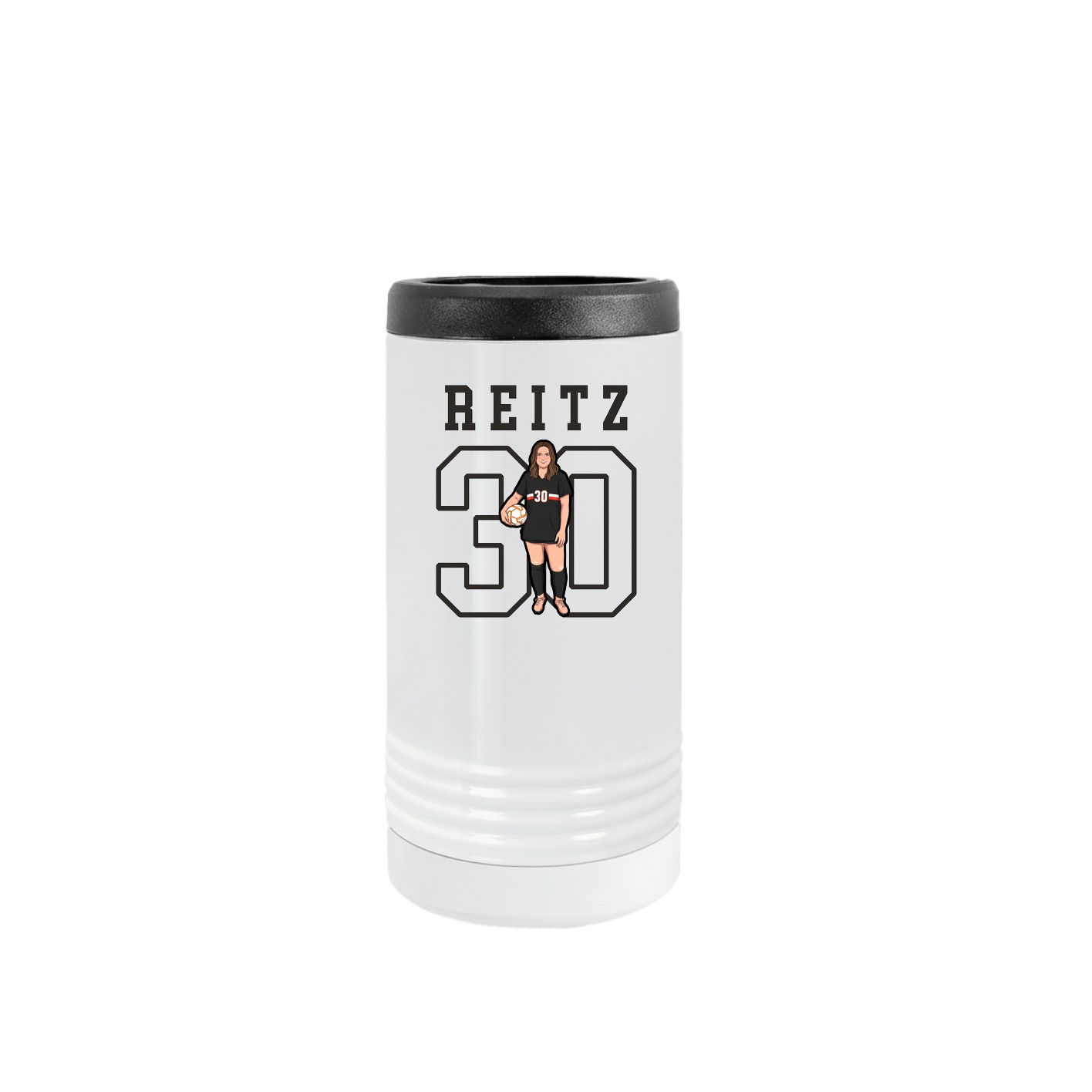 Slim Beverage Holder — Shirsey in White