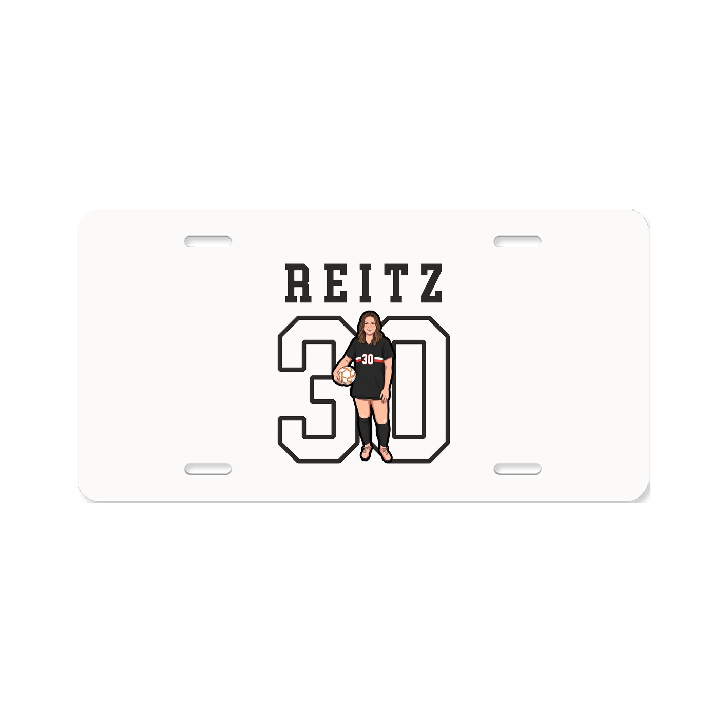 License Plate — Shirsey in Classic