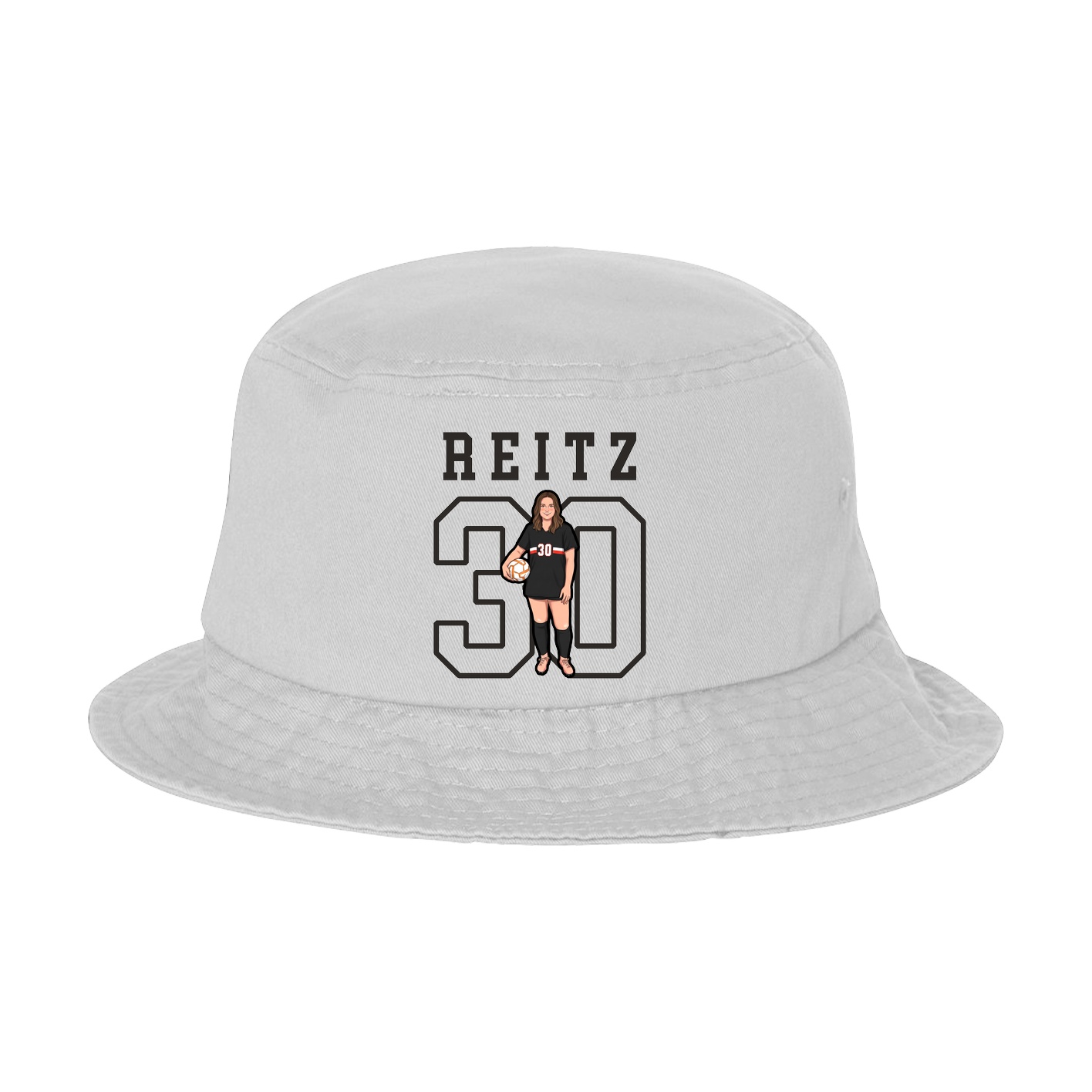 Bucket Cap — Shirsey in White