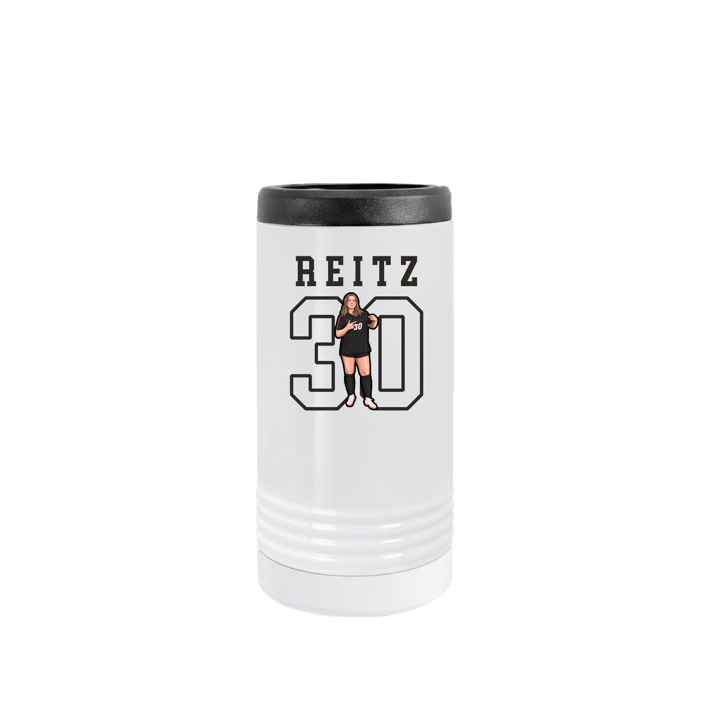 Slim Beverage Holder — Shirsey in White