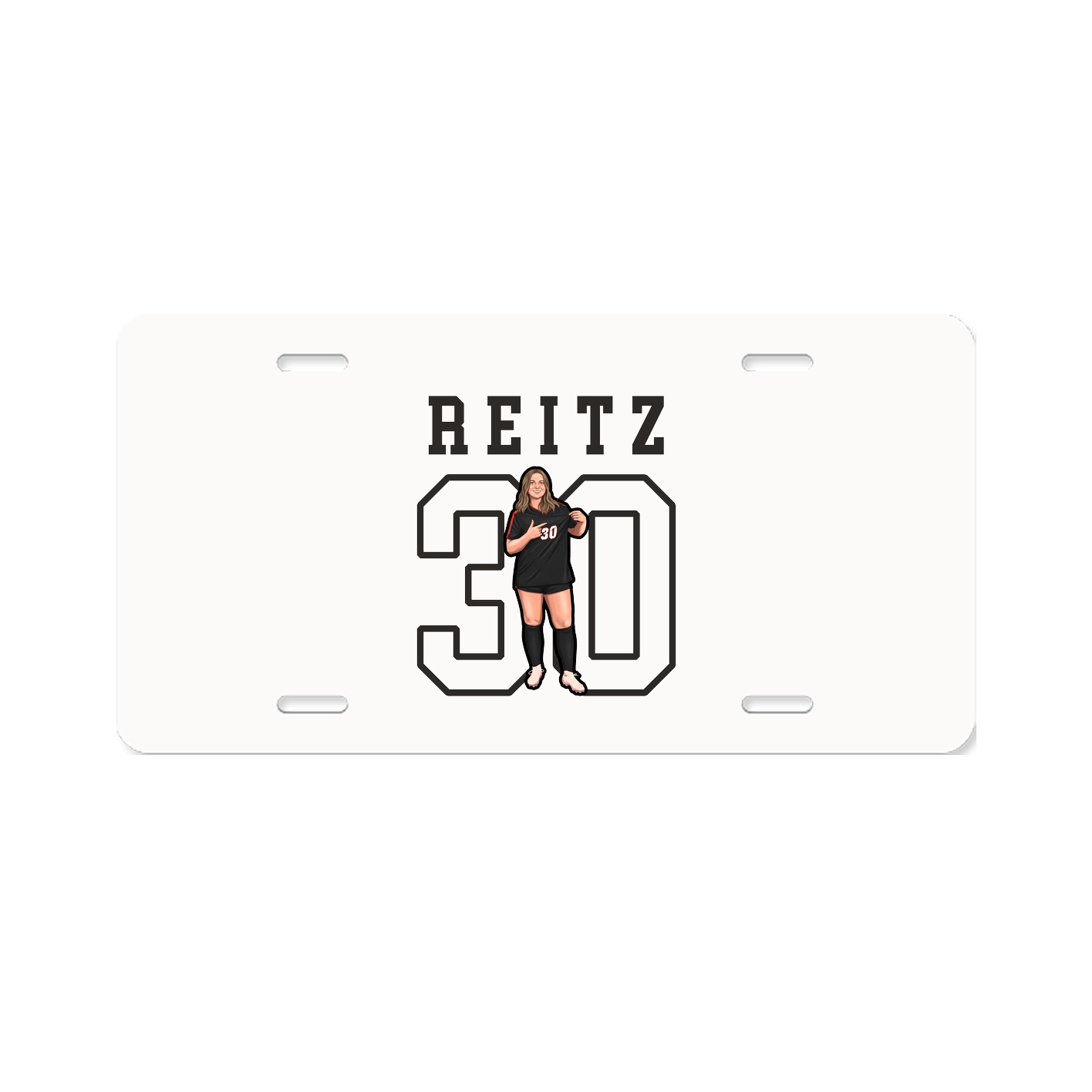 License Plate — Shirsey in Classic