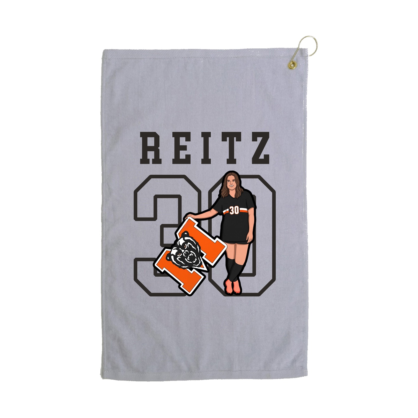 Golf Towel — Shirsey in Grey