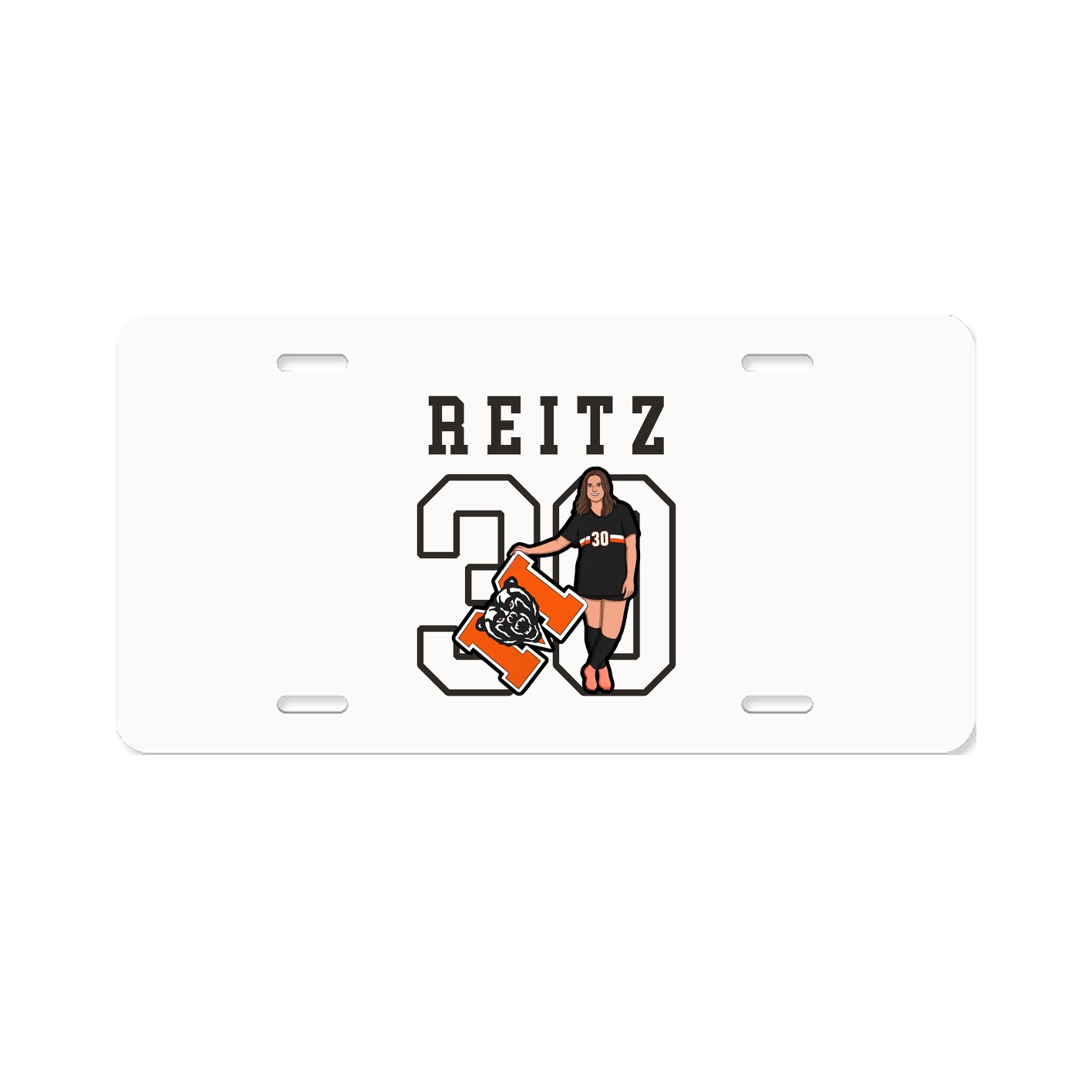 License Plate — Shirsey in Classic