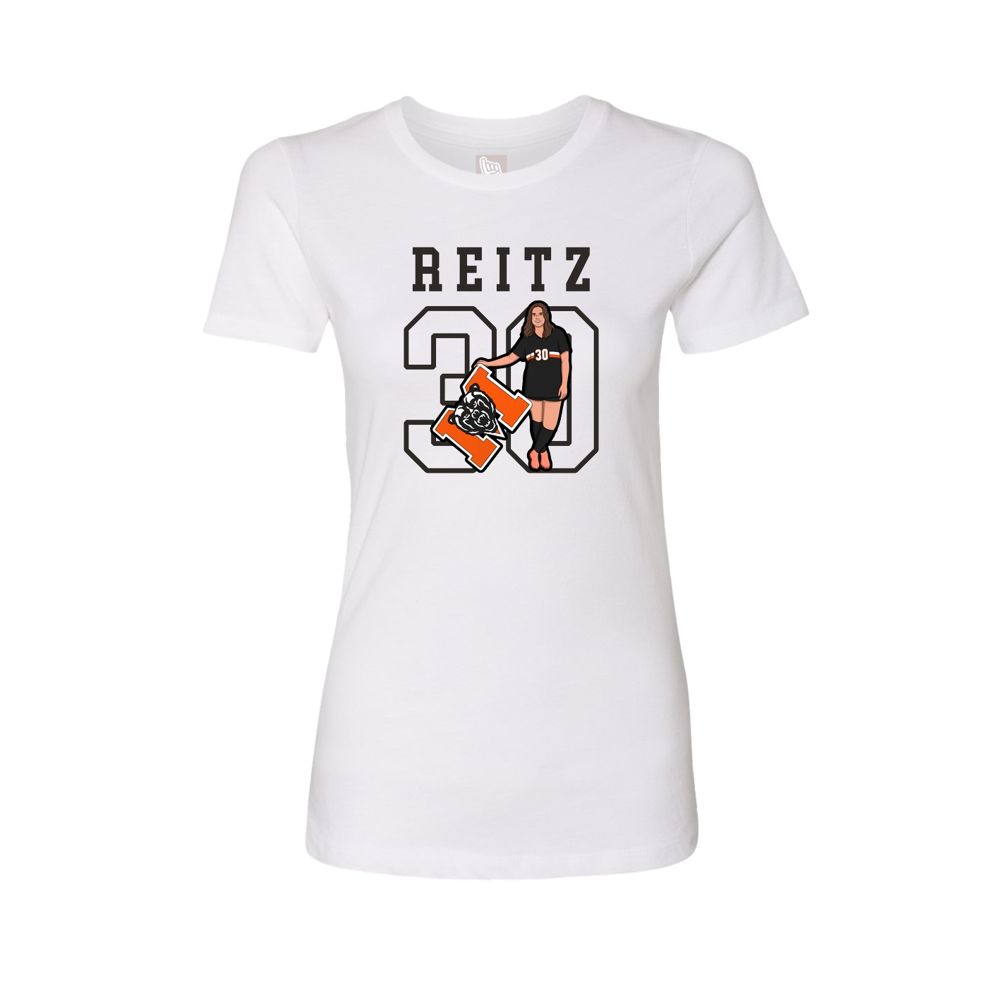 Fitted Women's Tee — Shirsey in White
