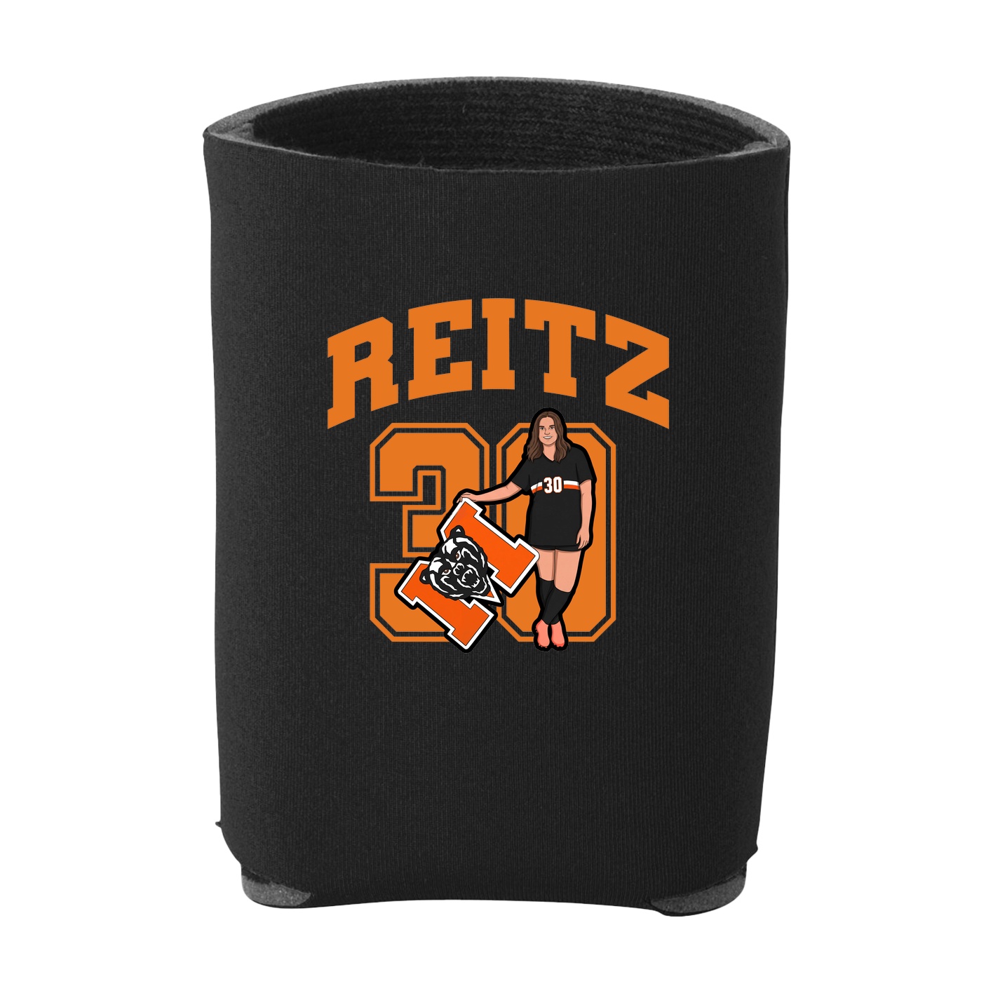 Can Holder — Number in Black