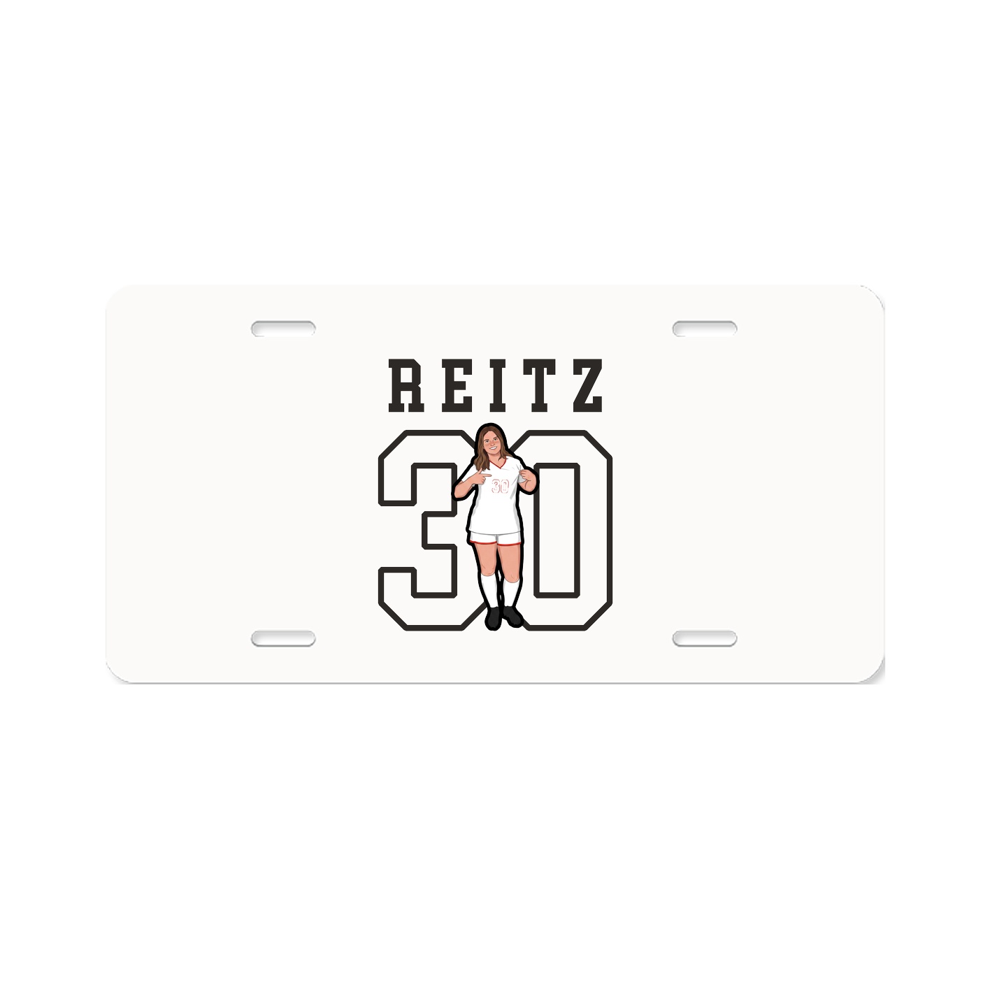 License Plate — Shirsey in Classic