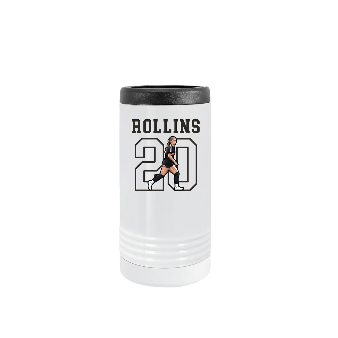 Slim Beverage Holder — Shirsey in White