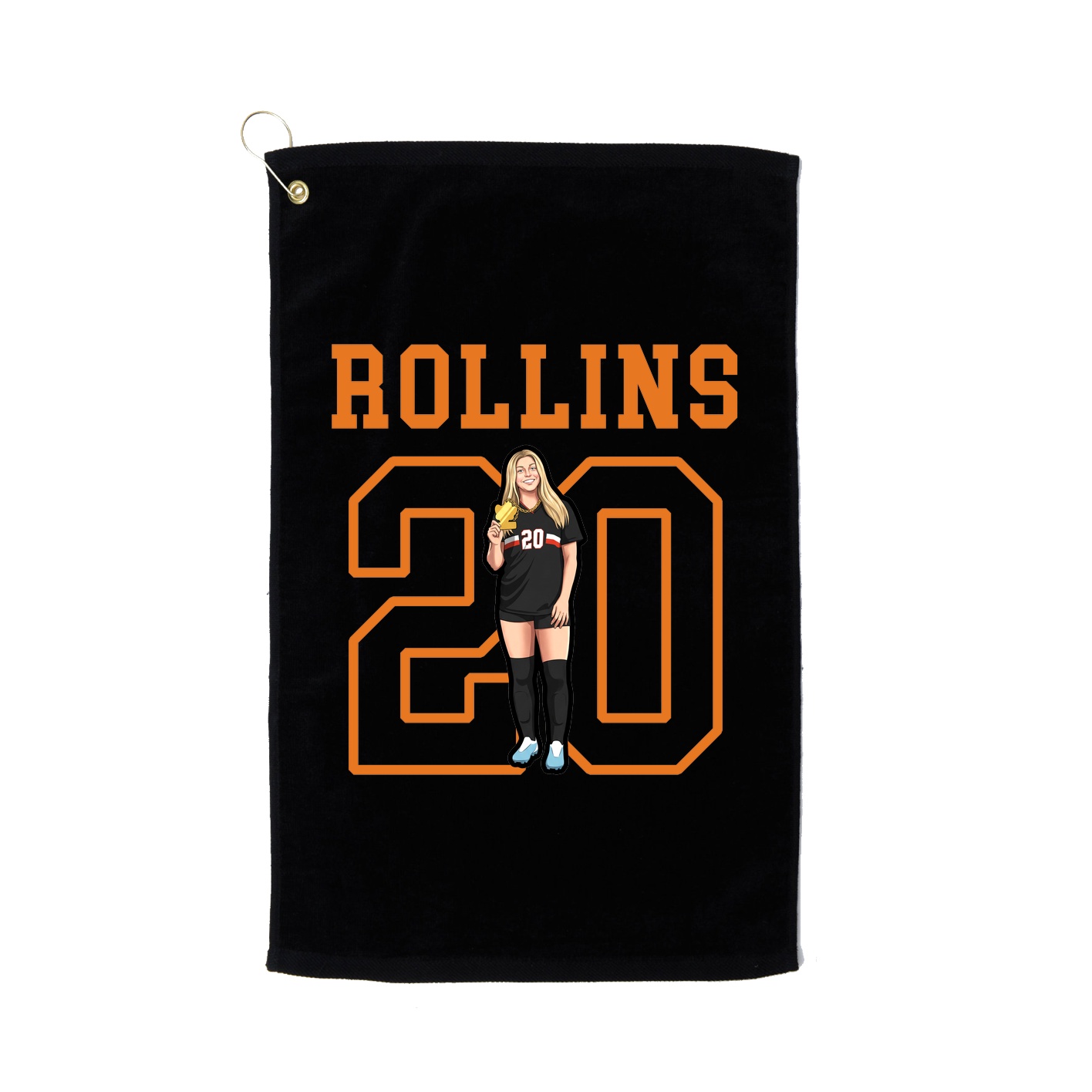 Golf Towel — Shirsey in Black
