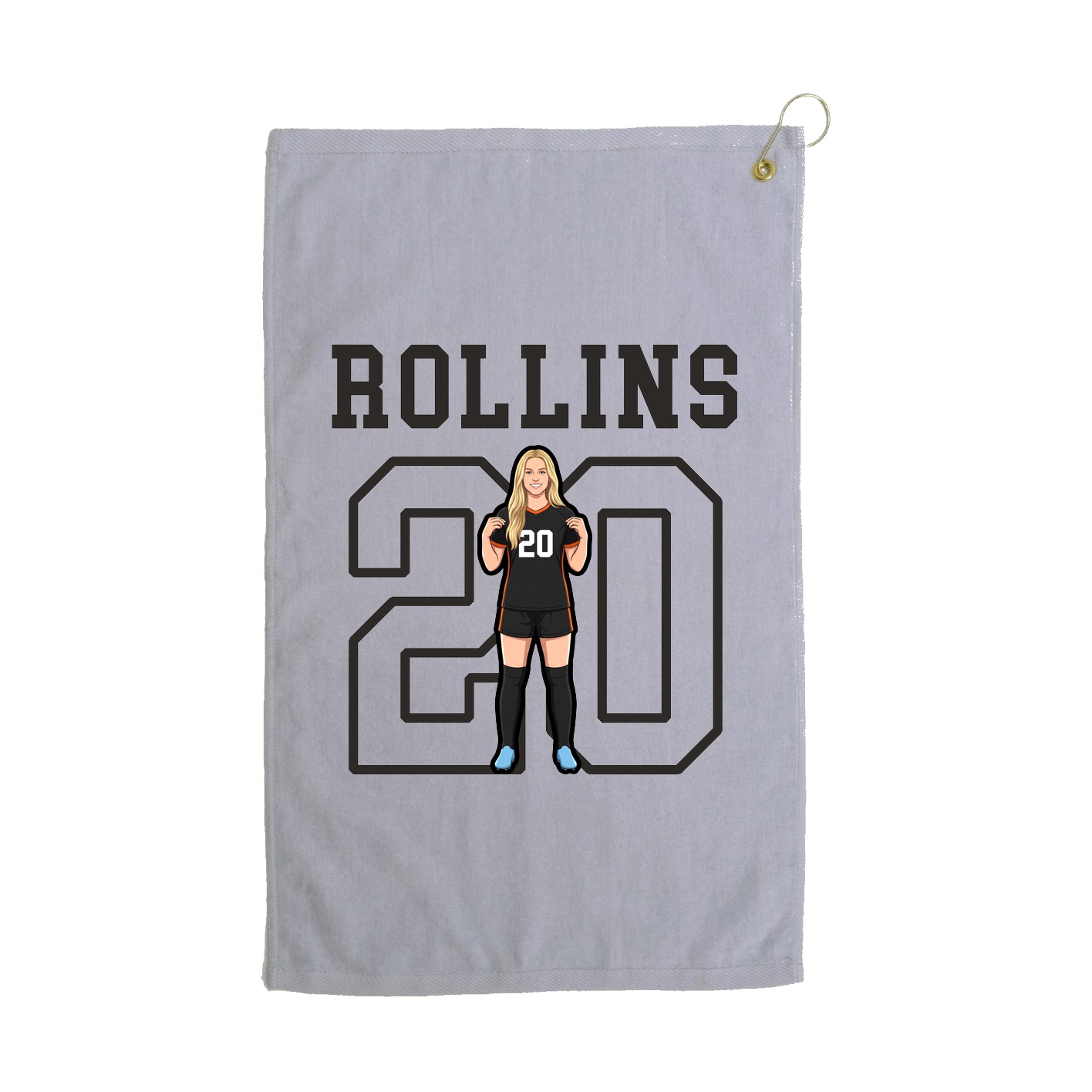 Golf Towel — Shirsey in Grey
