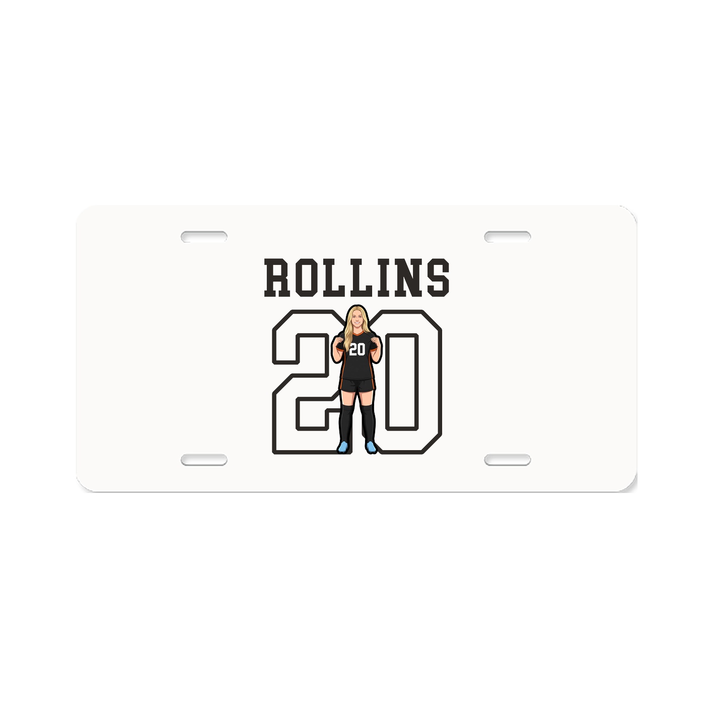 License Plate — Shirsey in Classic